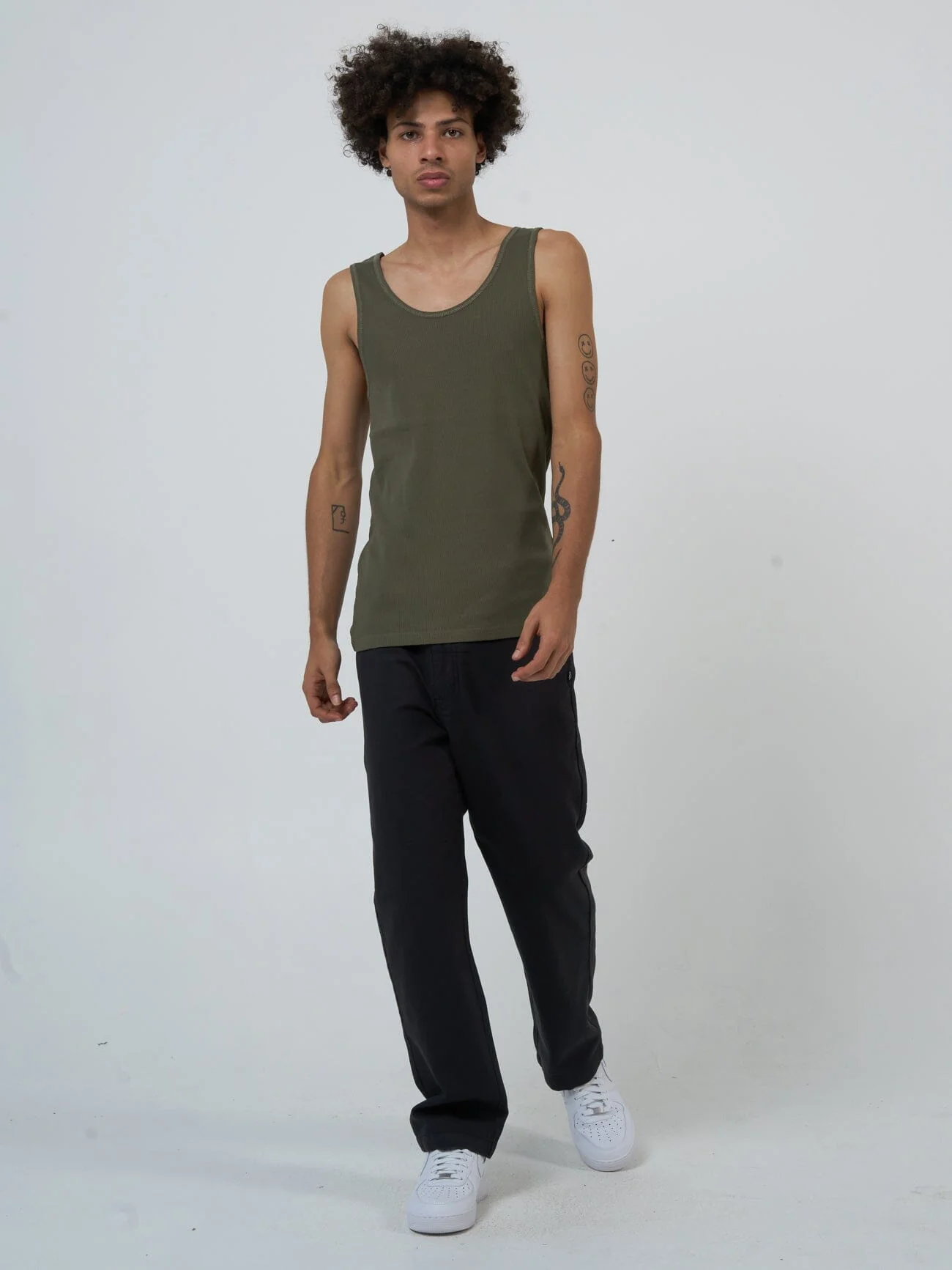 Endless Rib Tank - Deep Emerald - Image 5