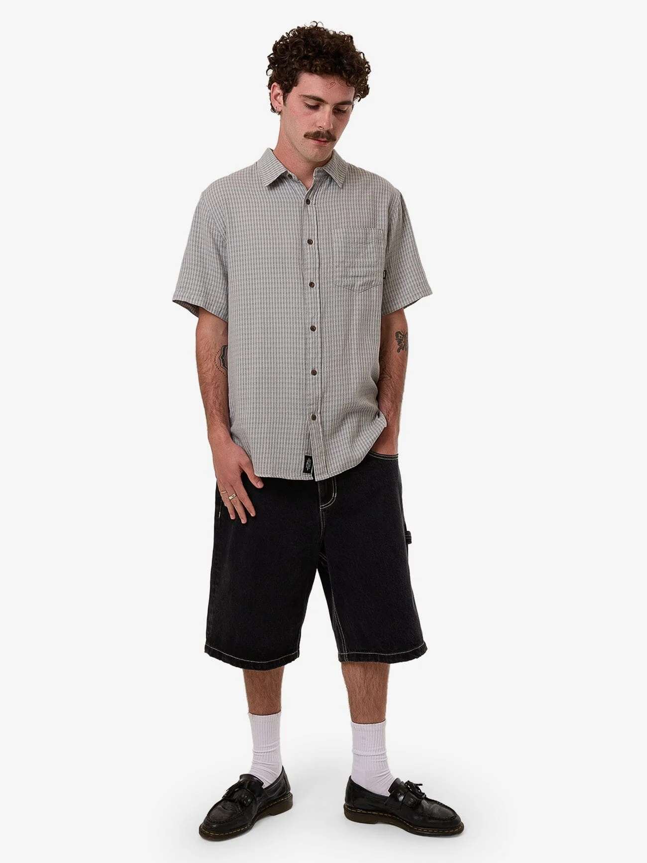 Ever Short Sleeve Shirt - Stormy Sea - Image 2