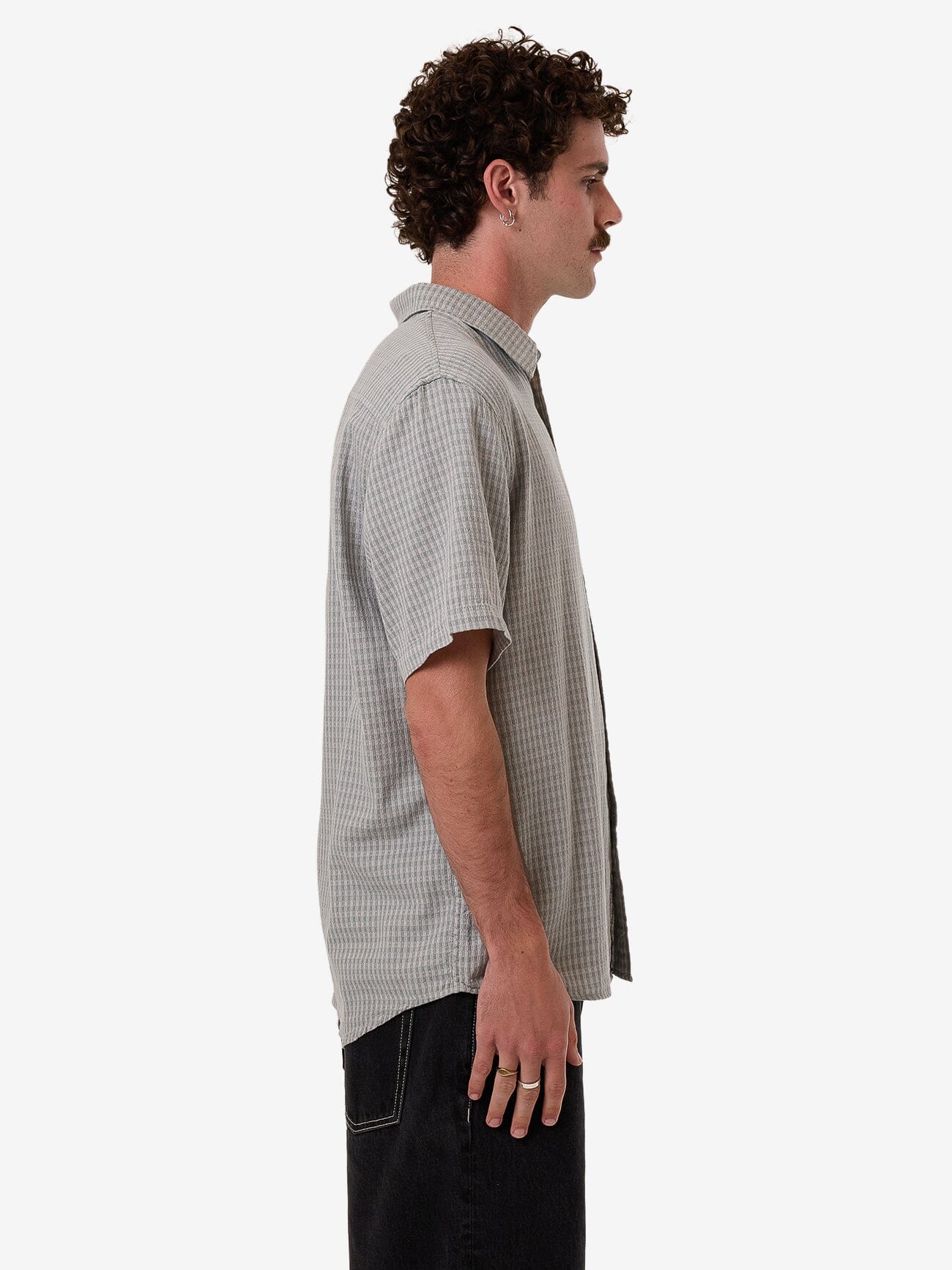 Ever Short Sleeve Shirt - Stormy Sea - Image 5