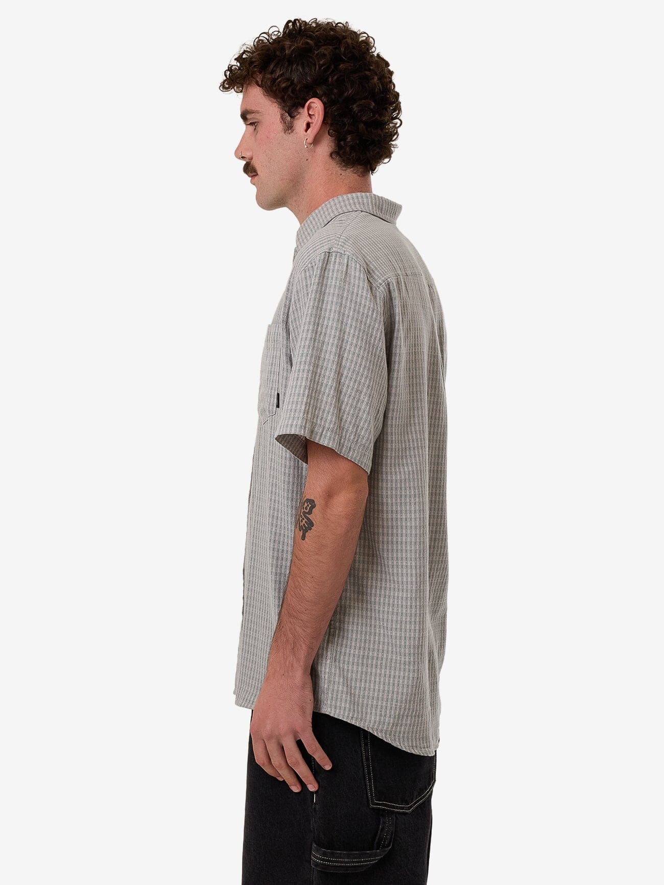 Ever Short Sleeve Shirt - Stormy Sea - Image 6