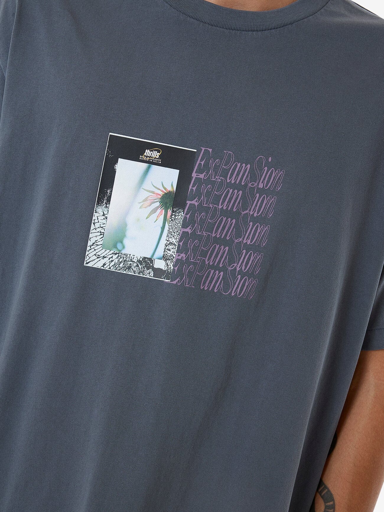 Expansions Merch Fit Tee - Dark Slate - Image 6
