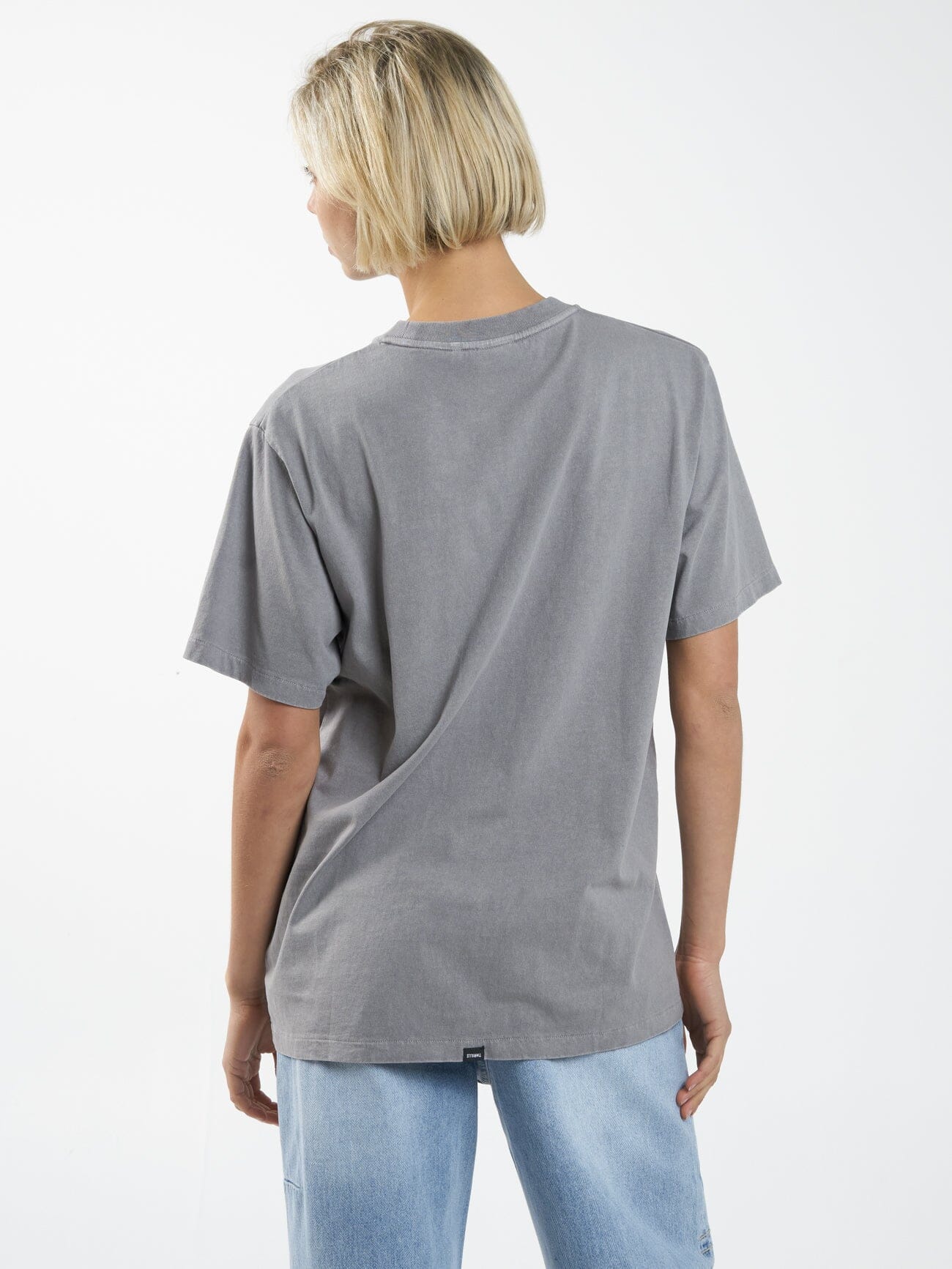 Find Peace Merch Fit Tee - Washed Gray - Image 2