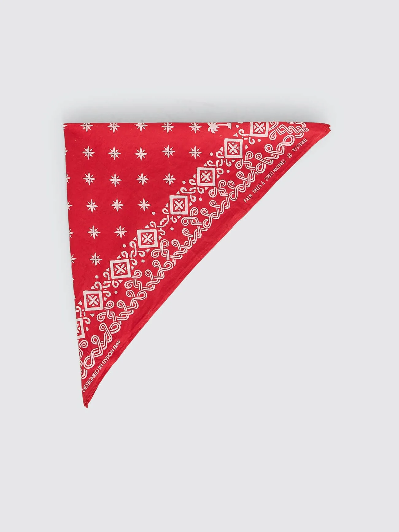 Fortunate One Bandana - Cherry - Image 2