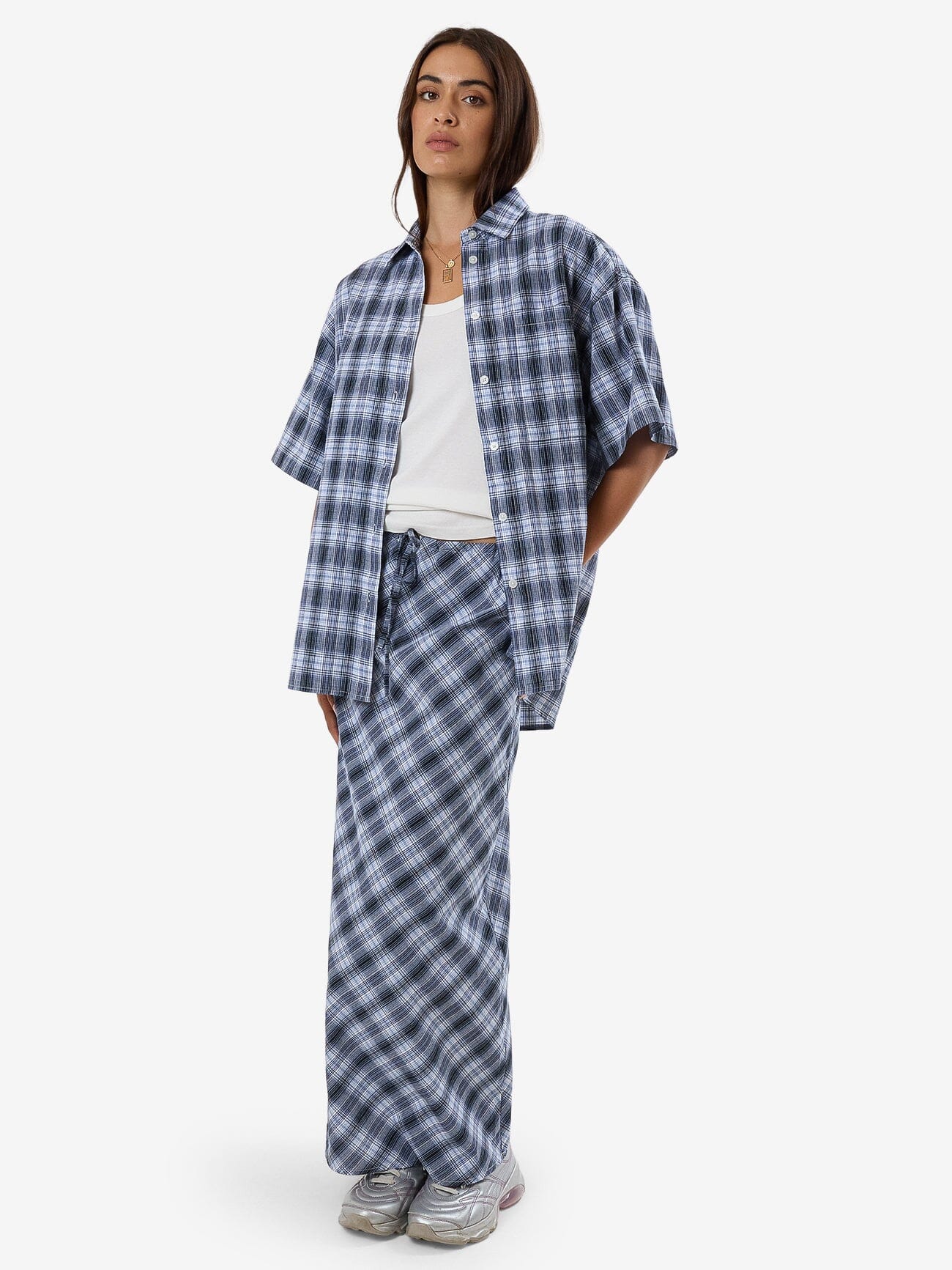 Friendly Service Plaid Shirt - Iceberg - Image 6