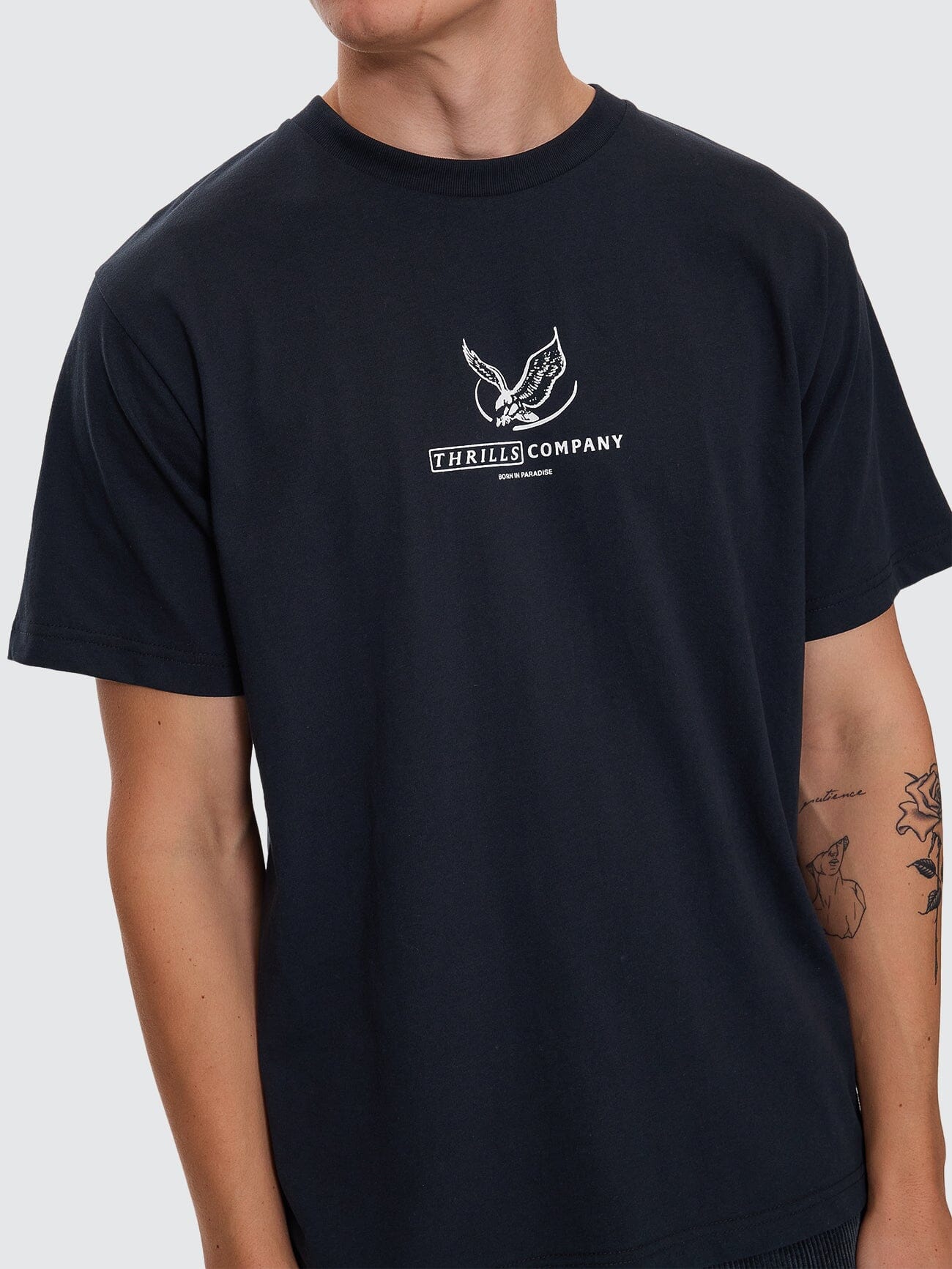 Glory Merch Fit Tee - Washed Black