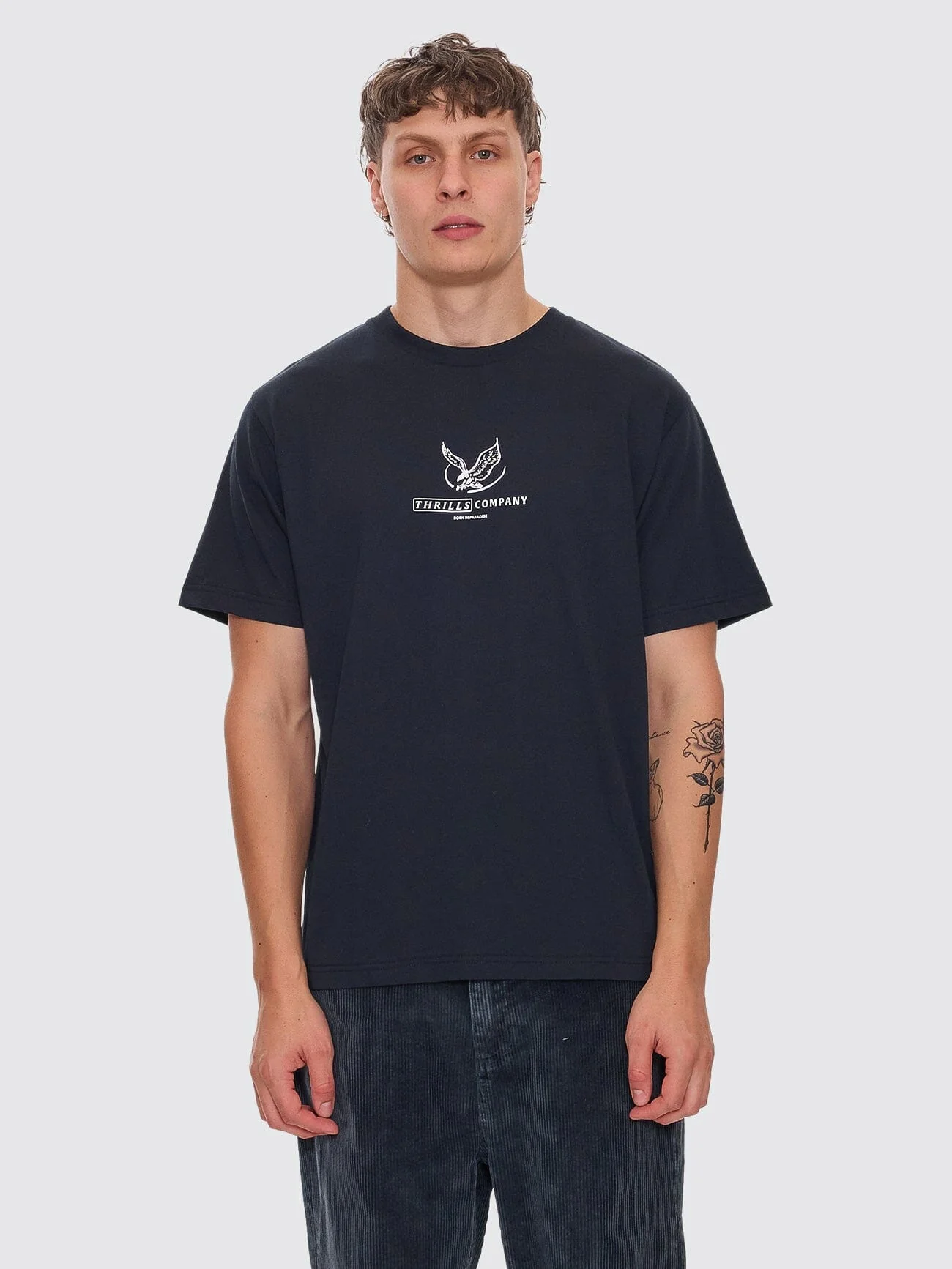 Glory Merch Fit Tee - Washed Black - Image 2