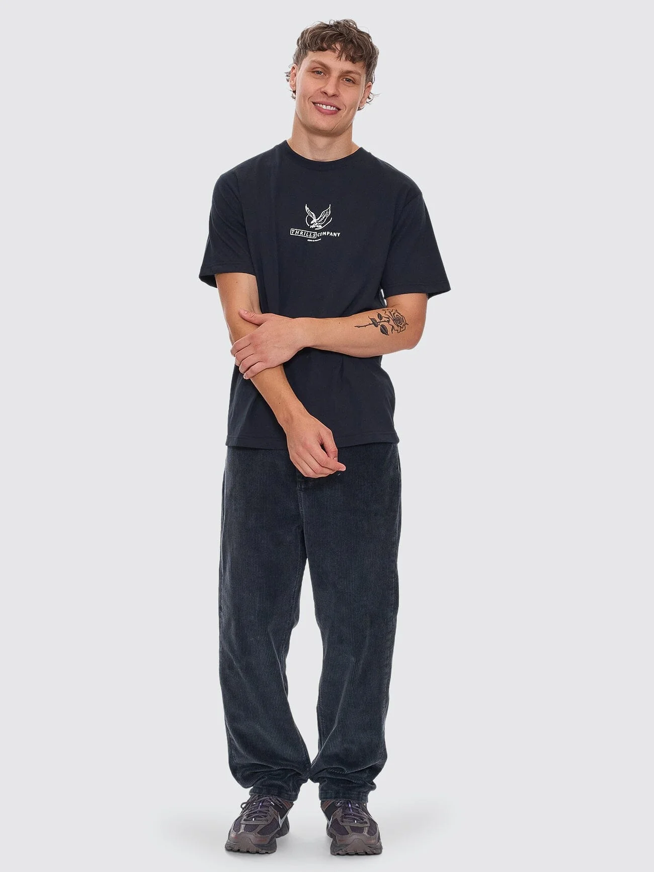 Glory Merch Fit Tee - Washed Black - Image 3