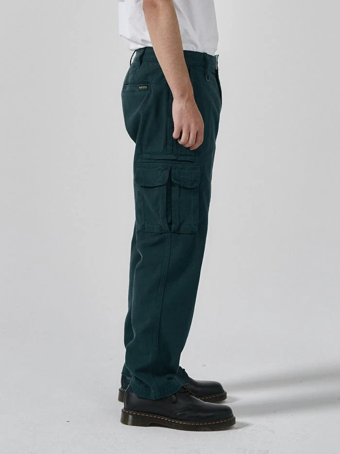 Hard Yakka x Thrills Slacker Cargo Pant - Yakka Green - Image 4