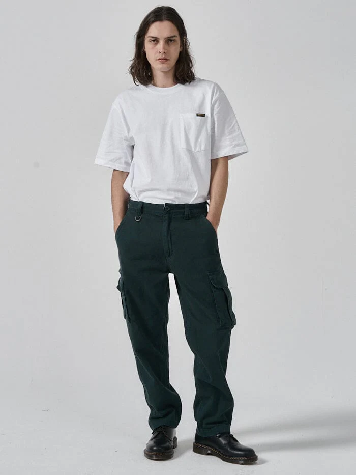 Hard Yakka x Thrills Slacker Cargo Pant - Yakka Green - Image 5