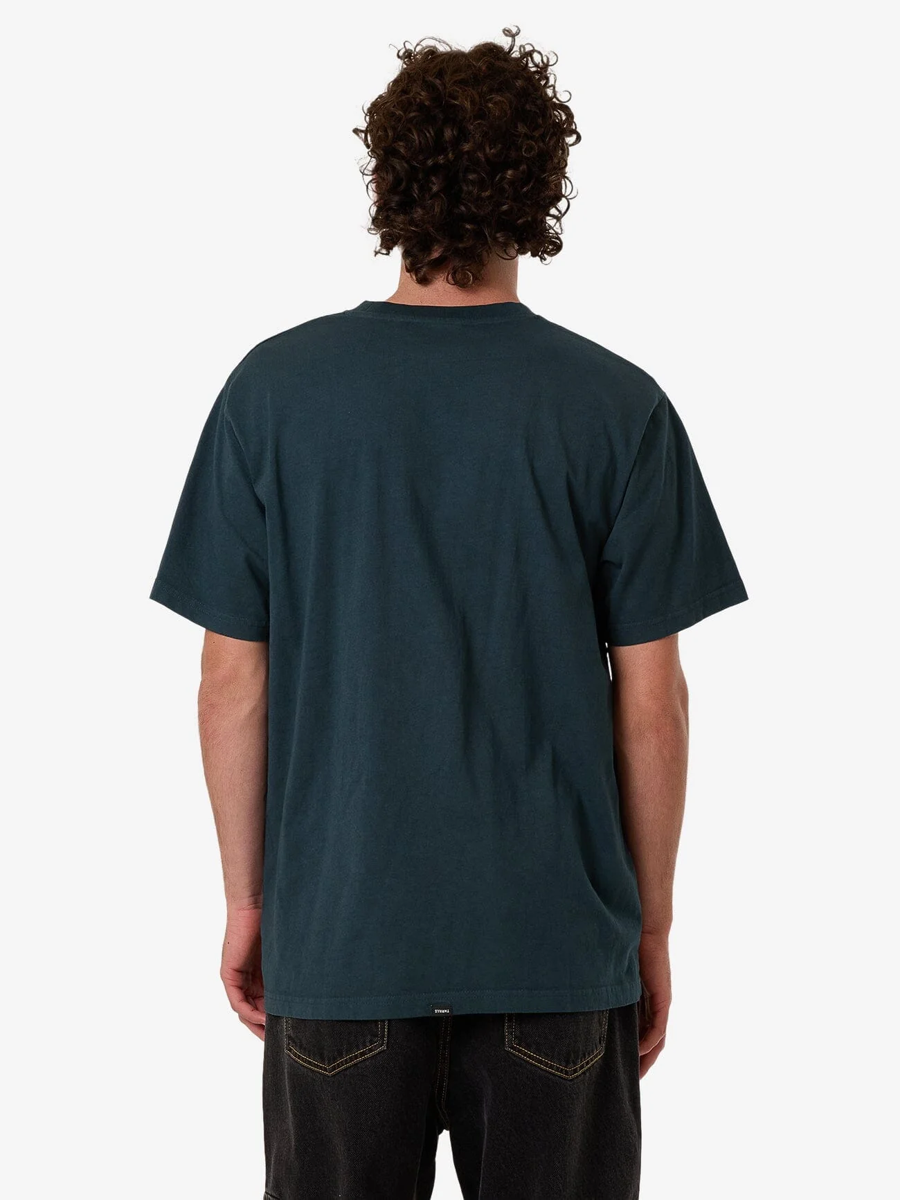 Hazed Merch Fit Tee - Deep Teal - Image 3