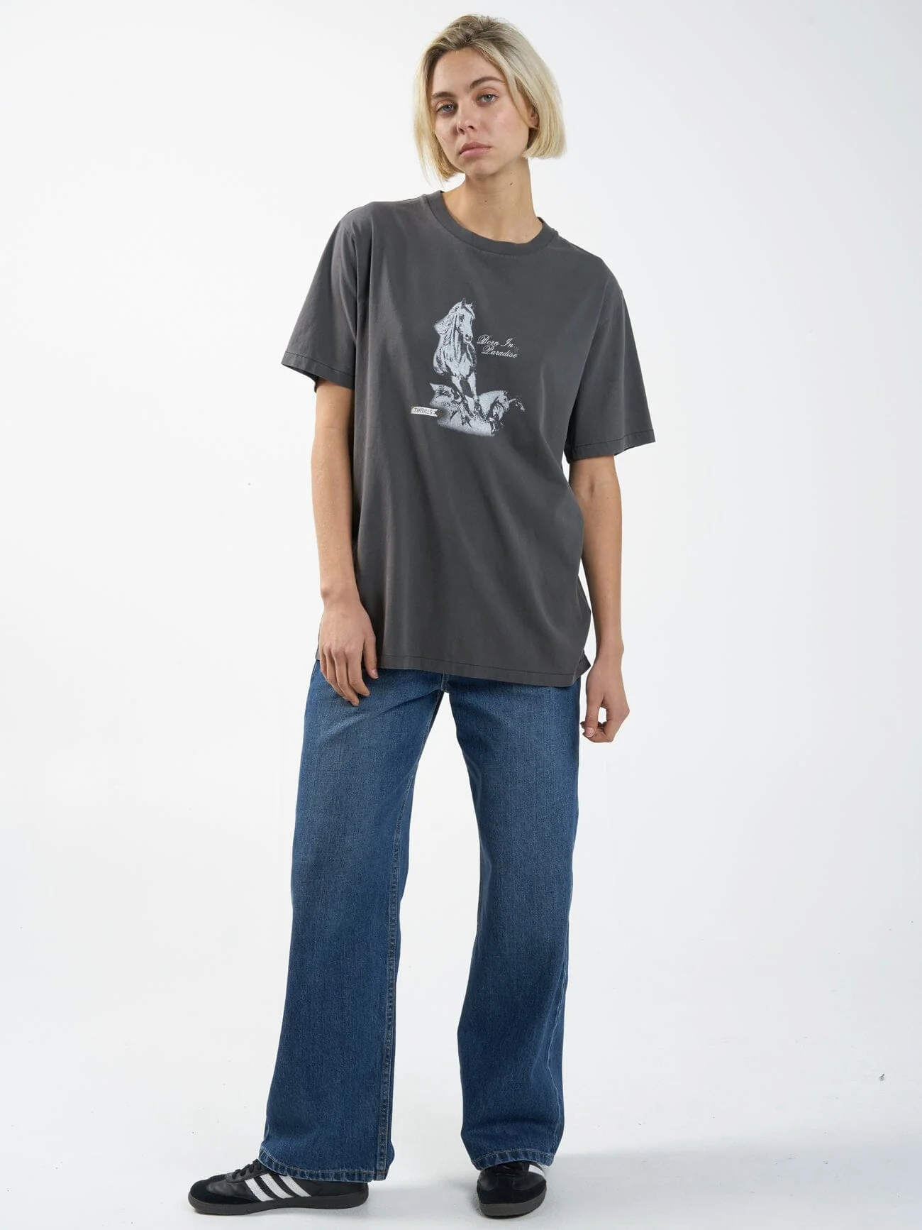 Hell Raising Bronco Merch Tee - Merch Black - Image 7