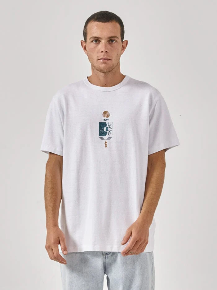 Hemp Existencial Merch Fit Tee - Lucent White - Image 2