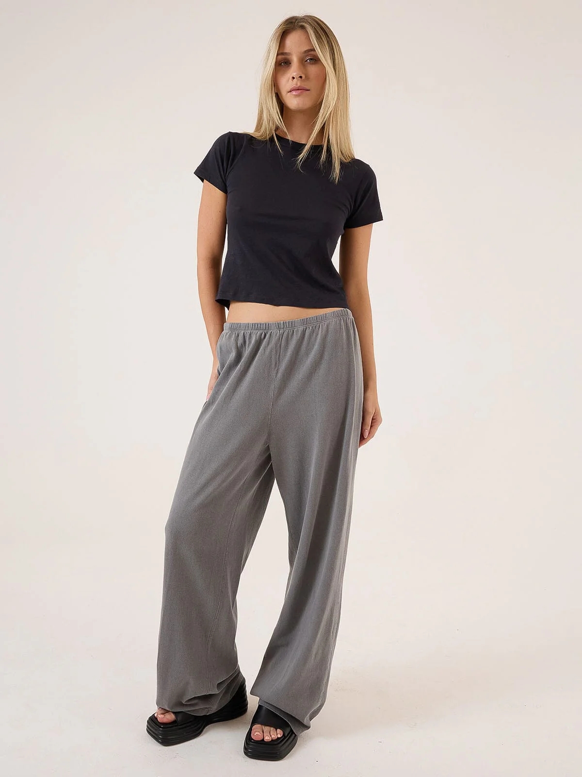 Hemp Relax Pant - Grey Ash - Image 4