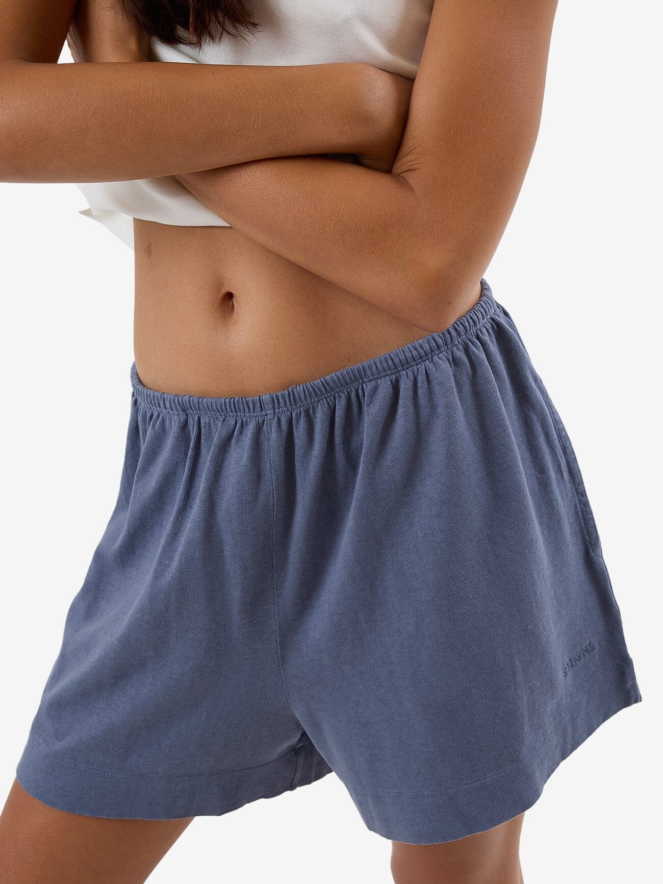 Hemp Relax Short - Folkstone Grey - Image 6
