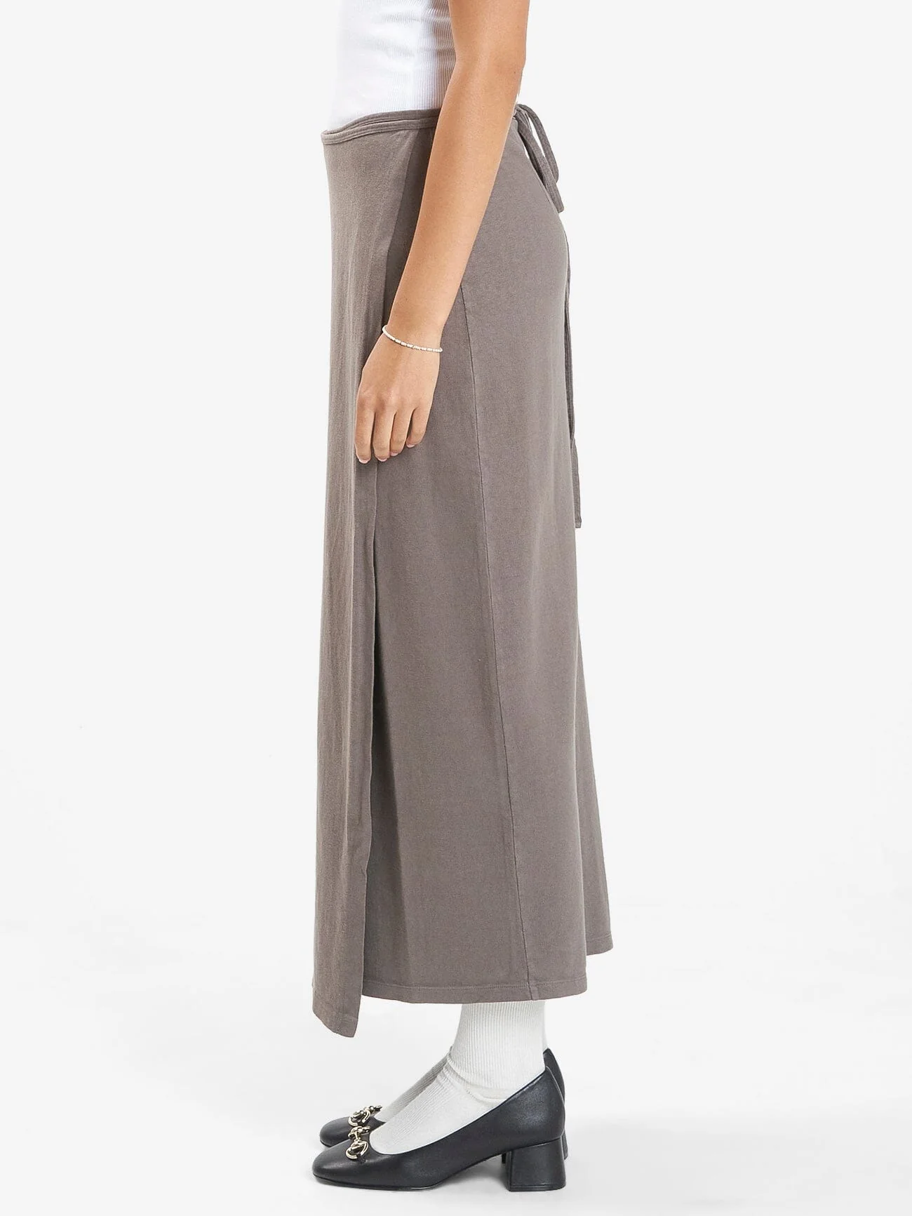 Hemp Wrap Skirt - Light Canteen - Image 3