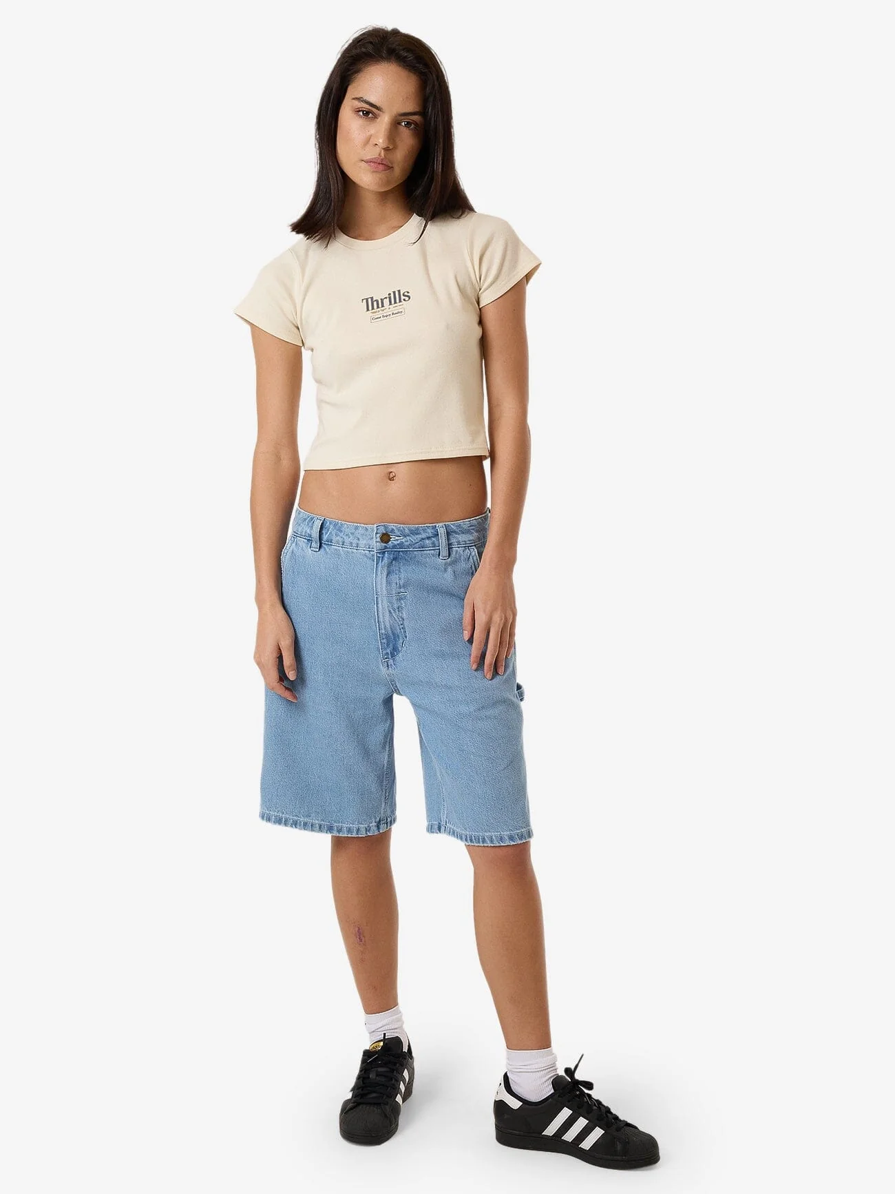 Higher Road Mini Tee - Unbleached - Image 5