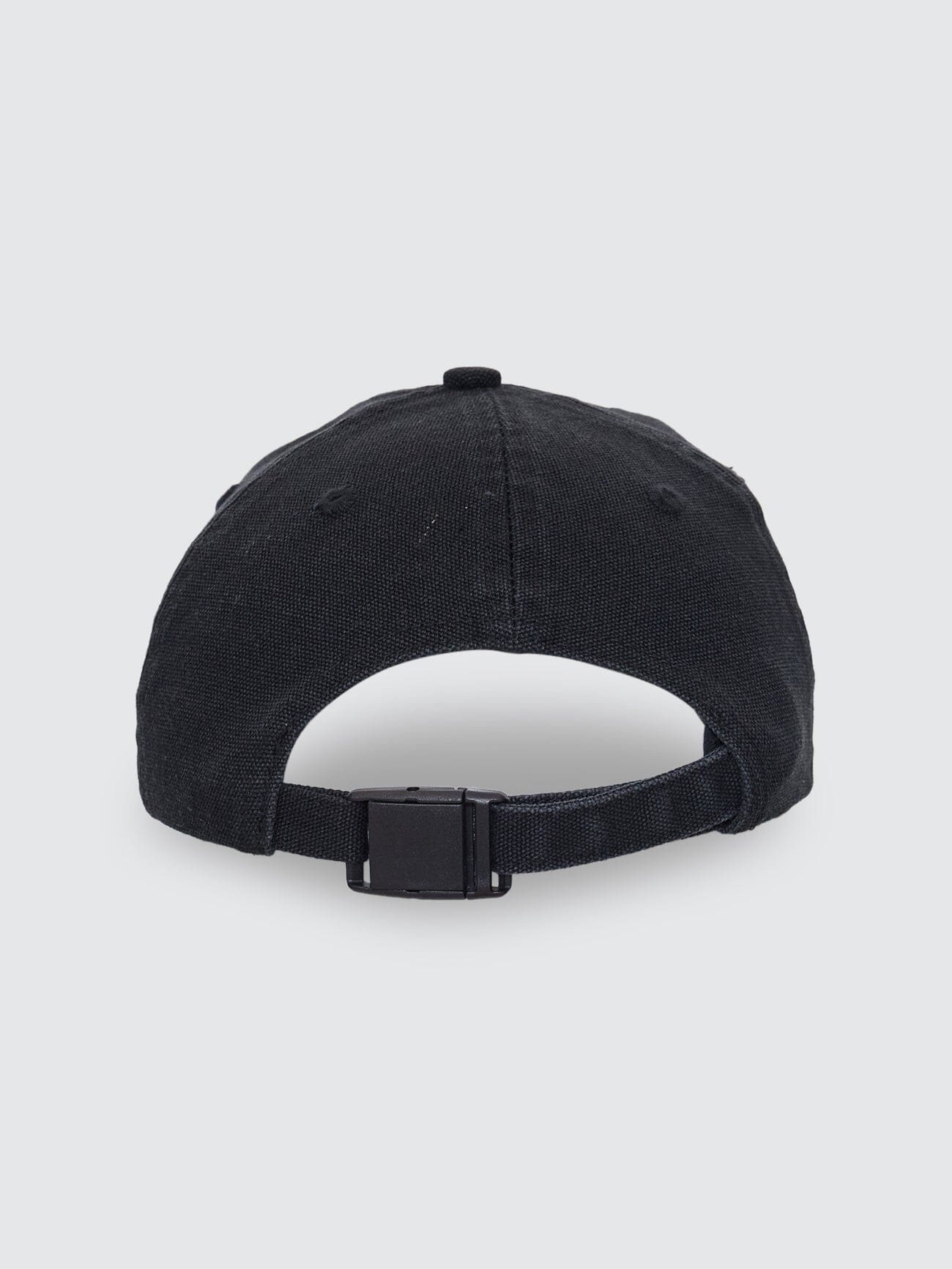 Issued 6 Panel Cap - Black - Image 3