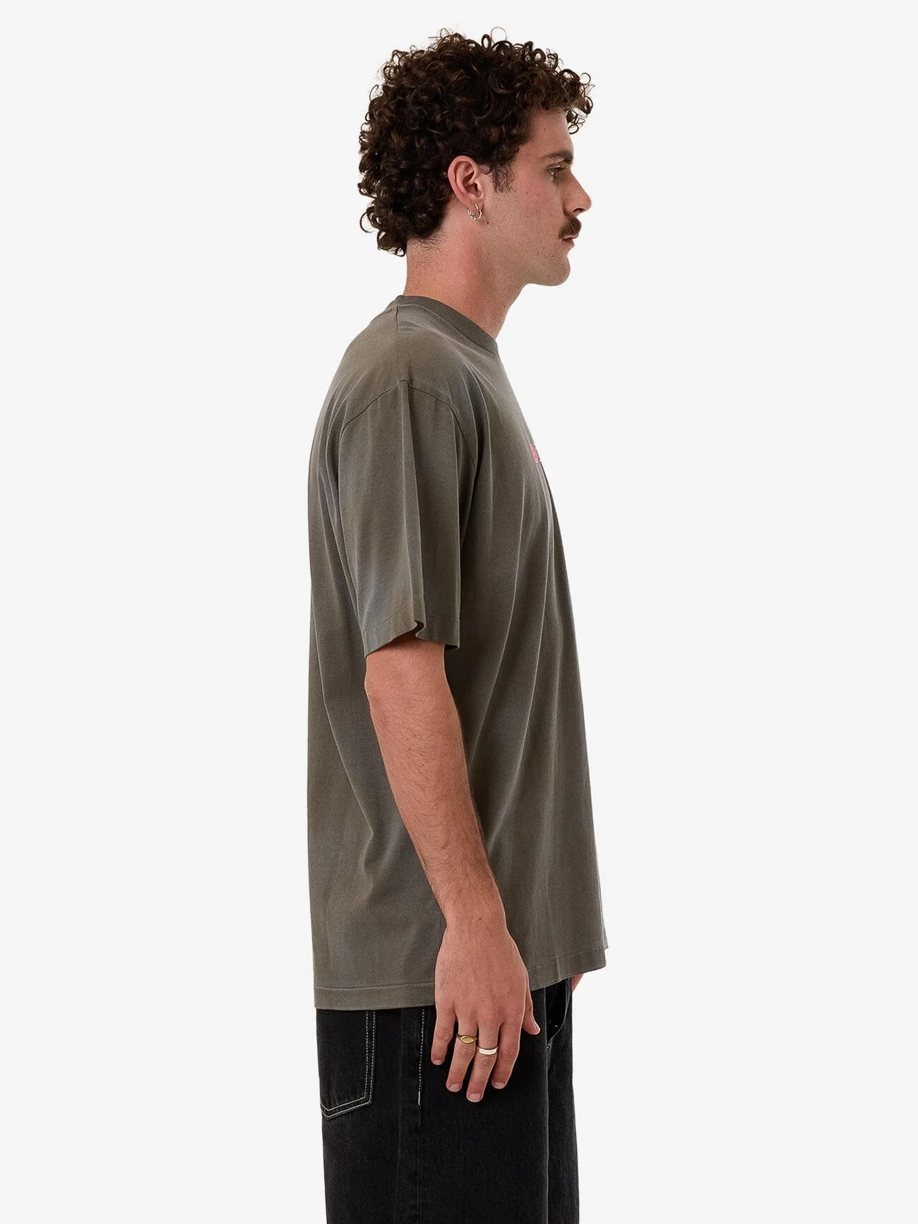 Issued Oversize Fit Tee - Grape Leaf Fade - Image 3