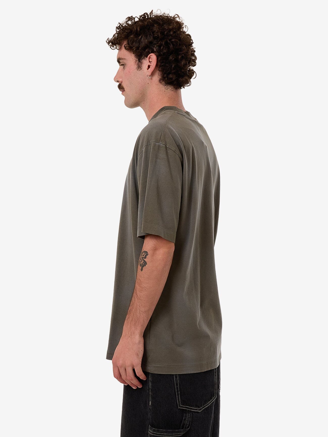 Issued Oversize Fit Tee - Grape Leaf Fade - Image 4