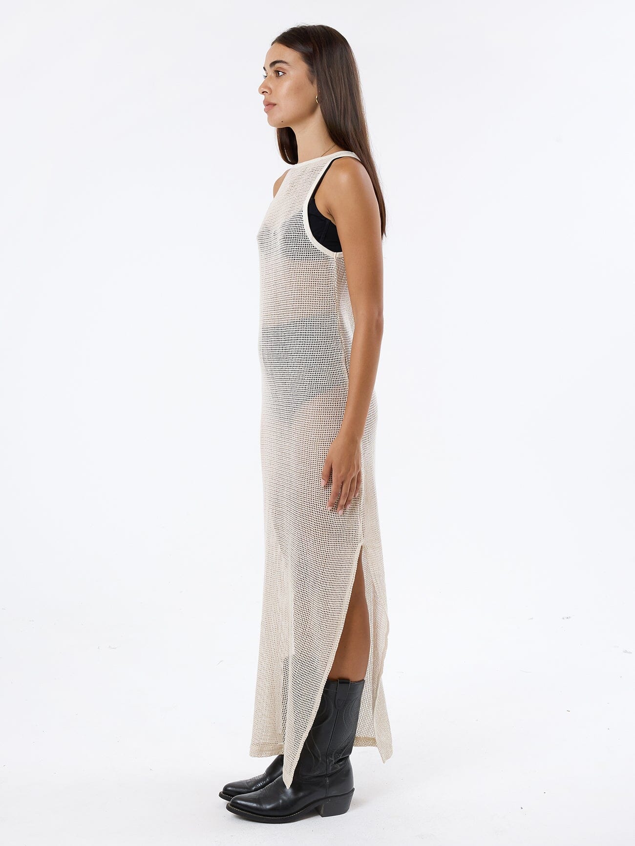 Lattice Dress - Unbleached - Image 5