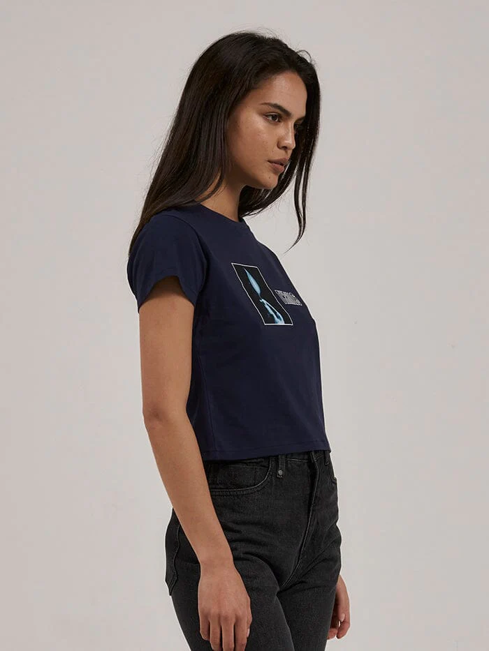 Lucky Strike Mini Tee - Blue Rinse - Image 3