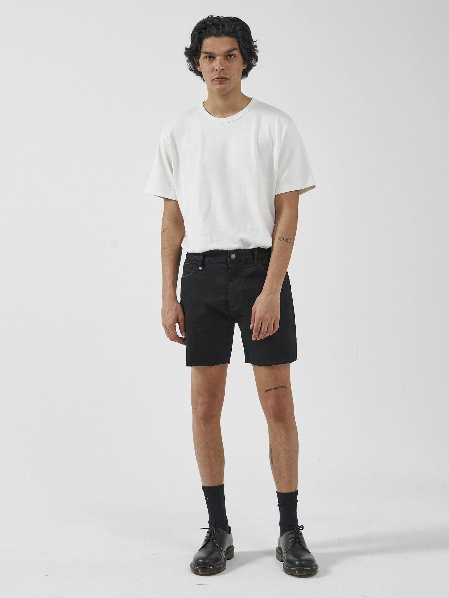 Mandude Denim Short - Black Rinse - Image 6