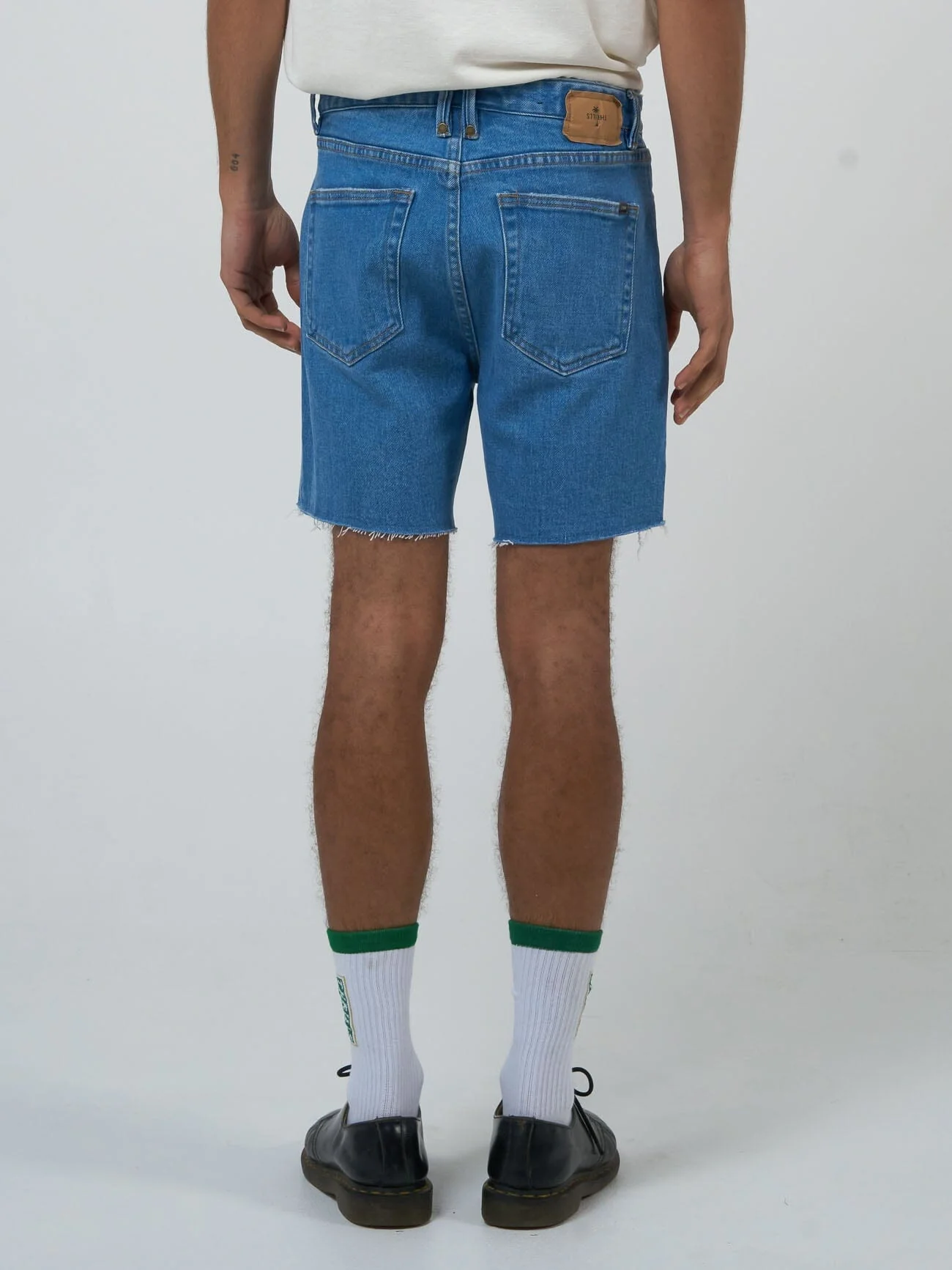 Mandude Denim Short - Peel Blue - Image 2