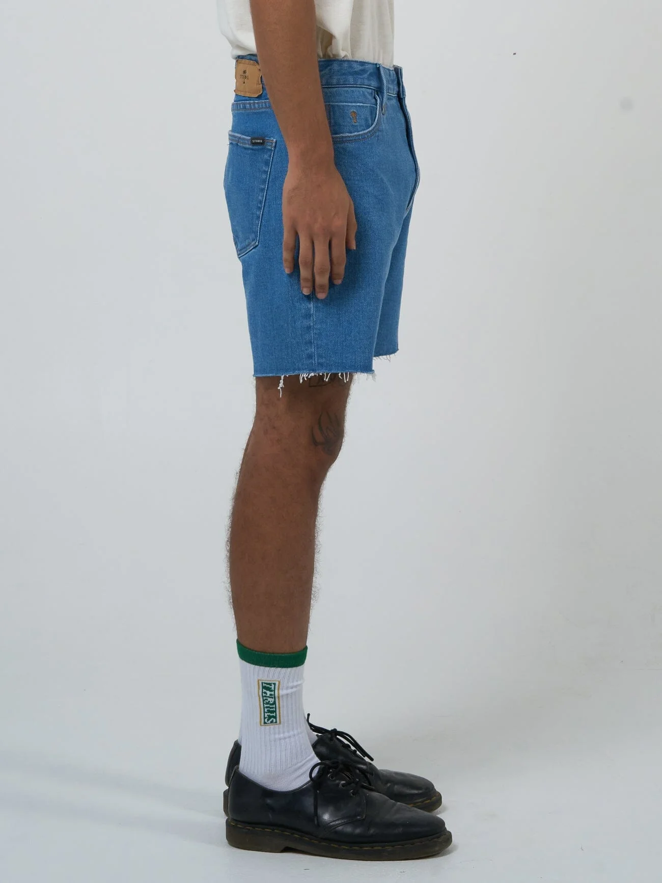Mandude Denim Short - Peel Blue - Image 3