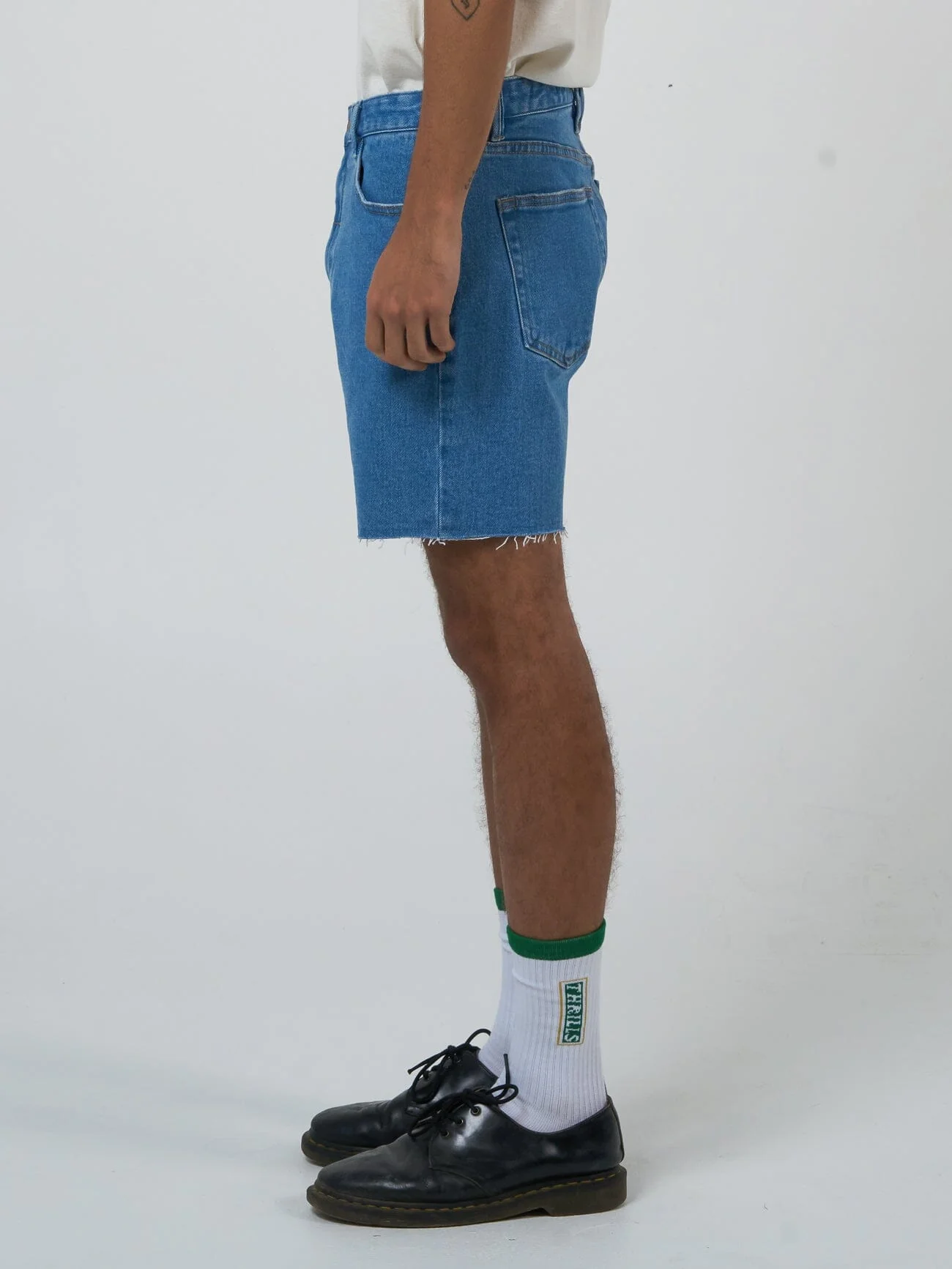 Mandude Denim Short - Peel Blue - Image 4