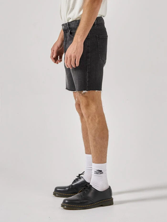 Mandude Denim Short - Smoke Black - Image 3