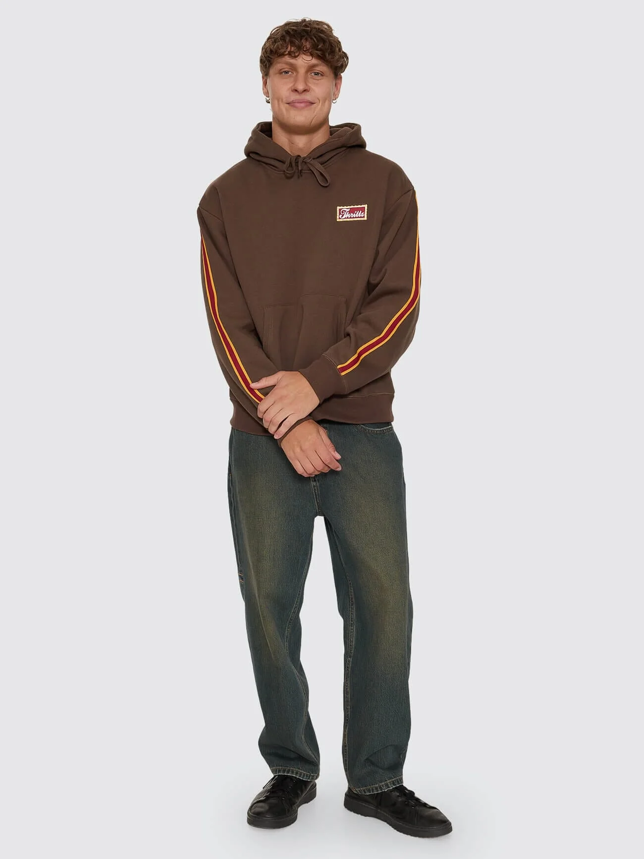 Mid Slacker Relaxed Denim Jean - Dirty Garage - Image 4