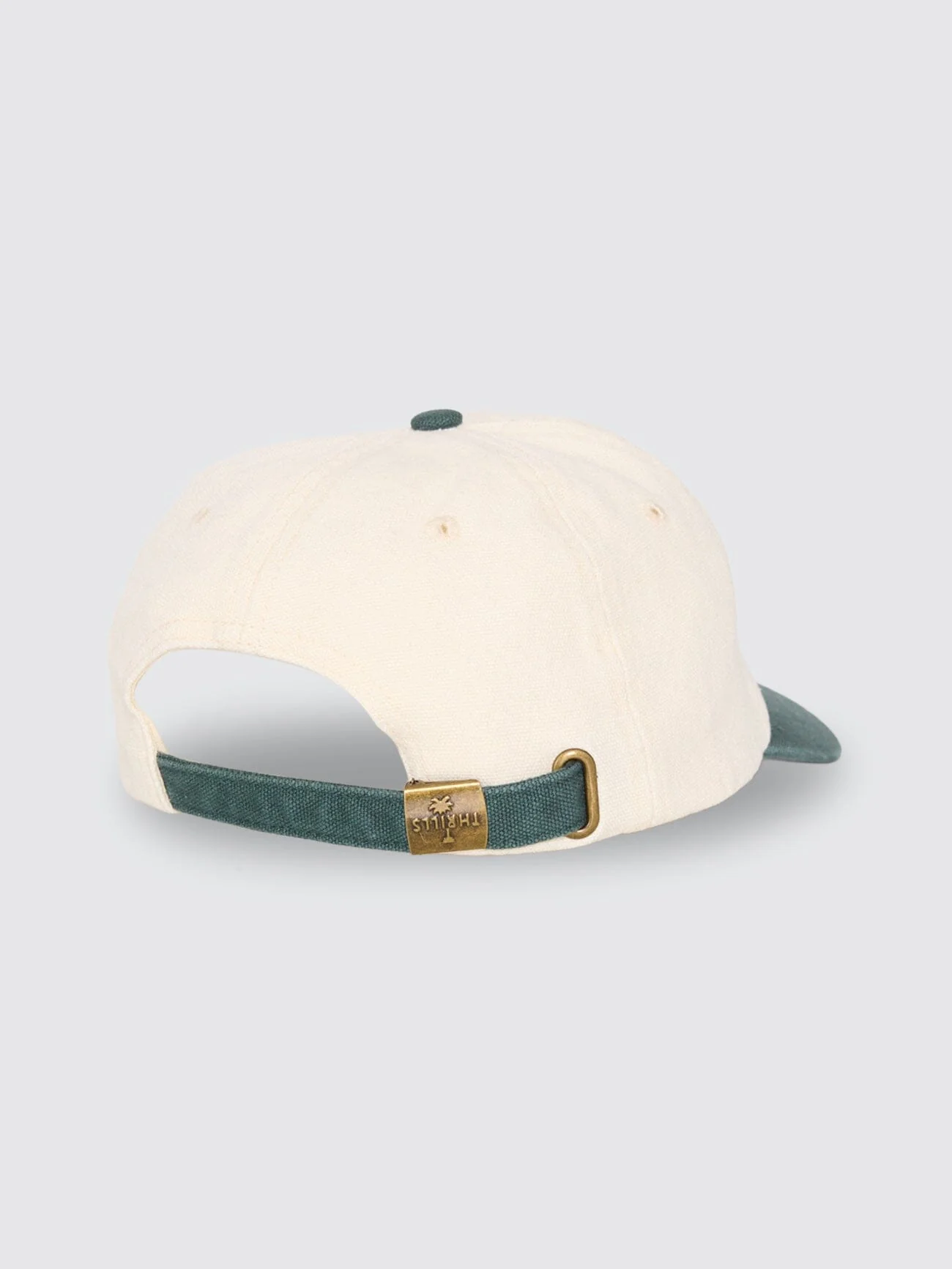 Minimal Thrills 6 Panel Cap - Deep Forest - Tofu - Image 4