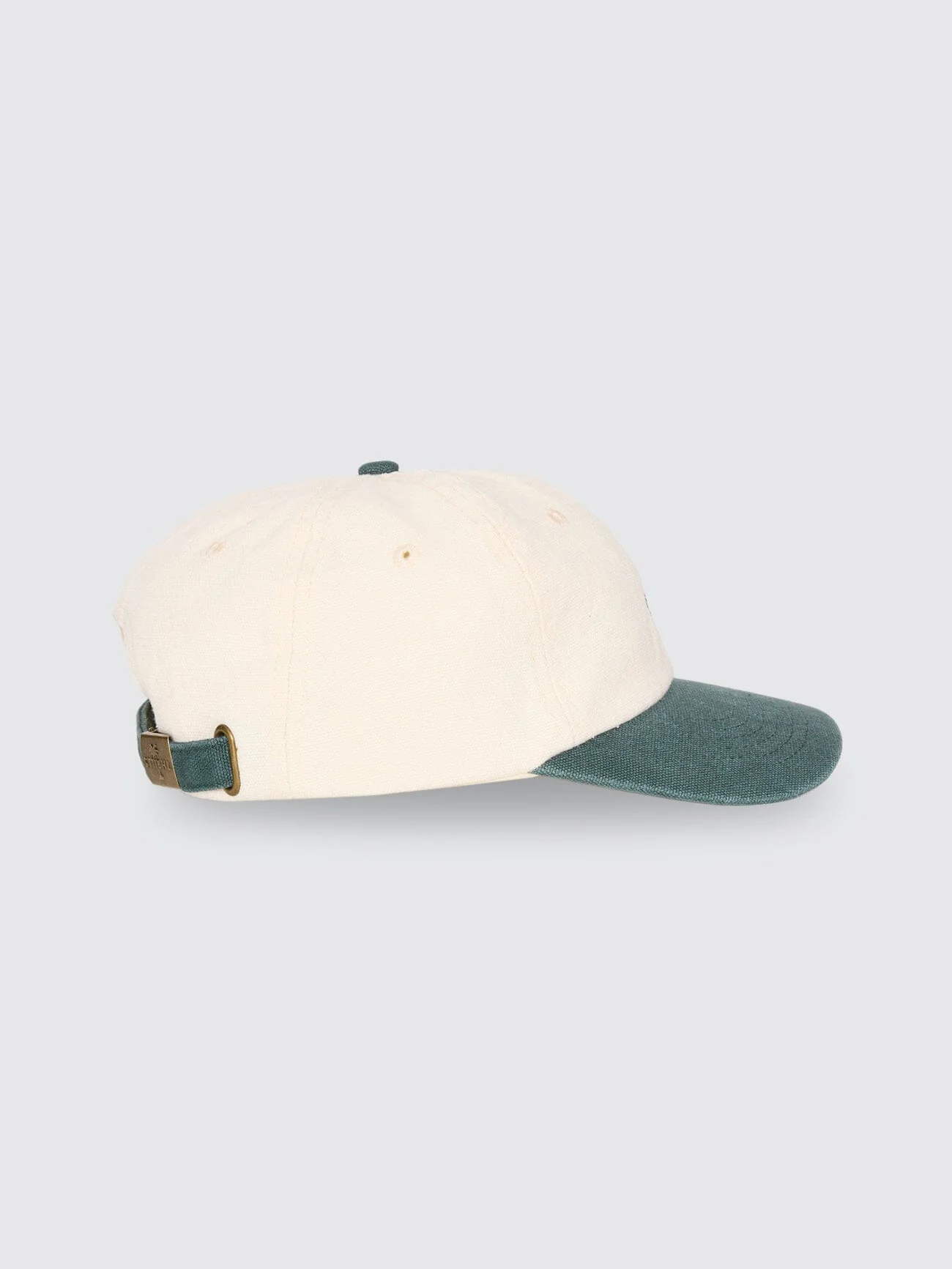 Minimal Thrills 6 Panel Cap - Deep Forest - Tofu - Image 5