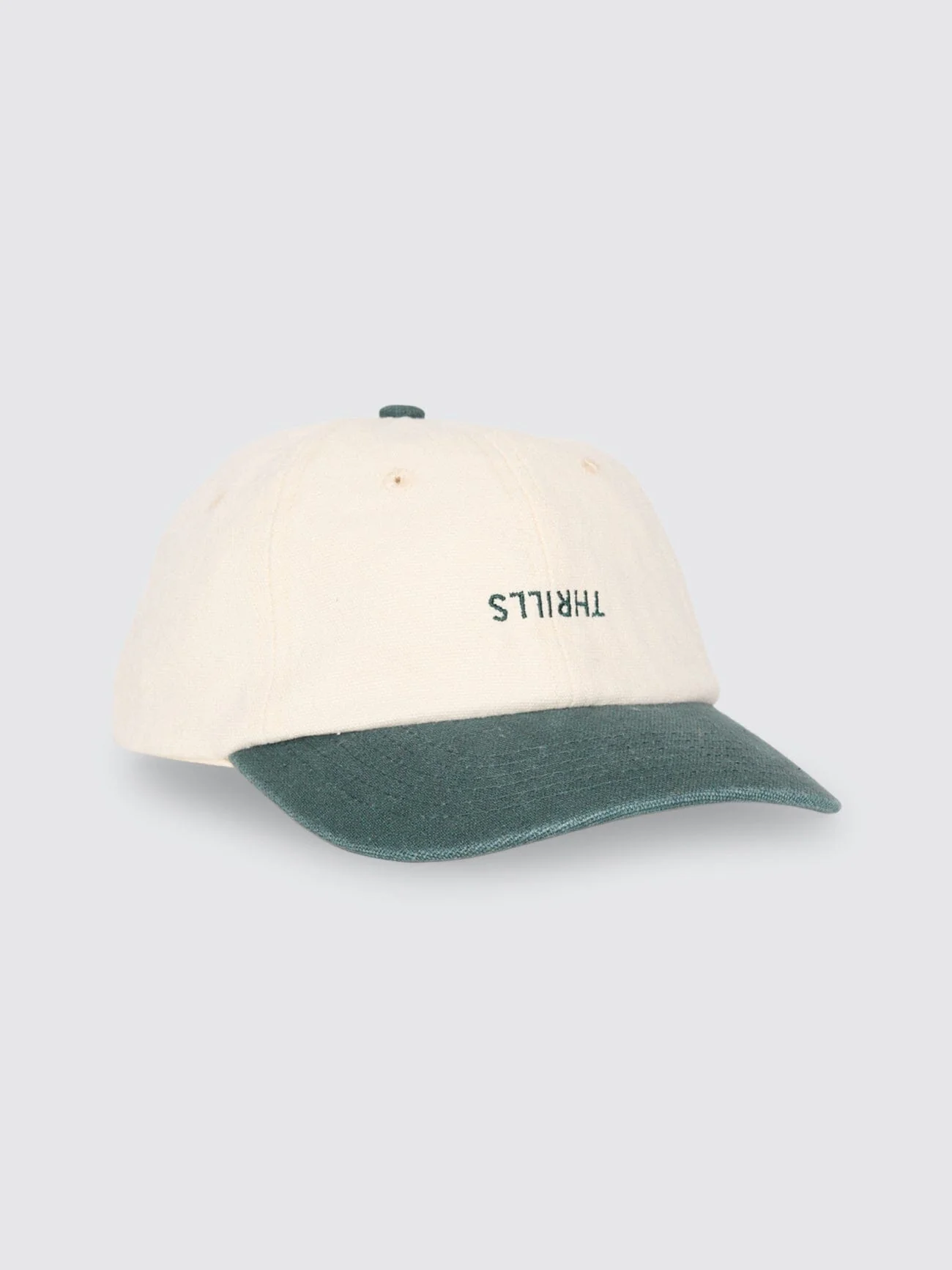 Minimal Thrills 6 Panel Cap - Deep Forest - Tofu - Image 6