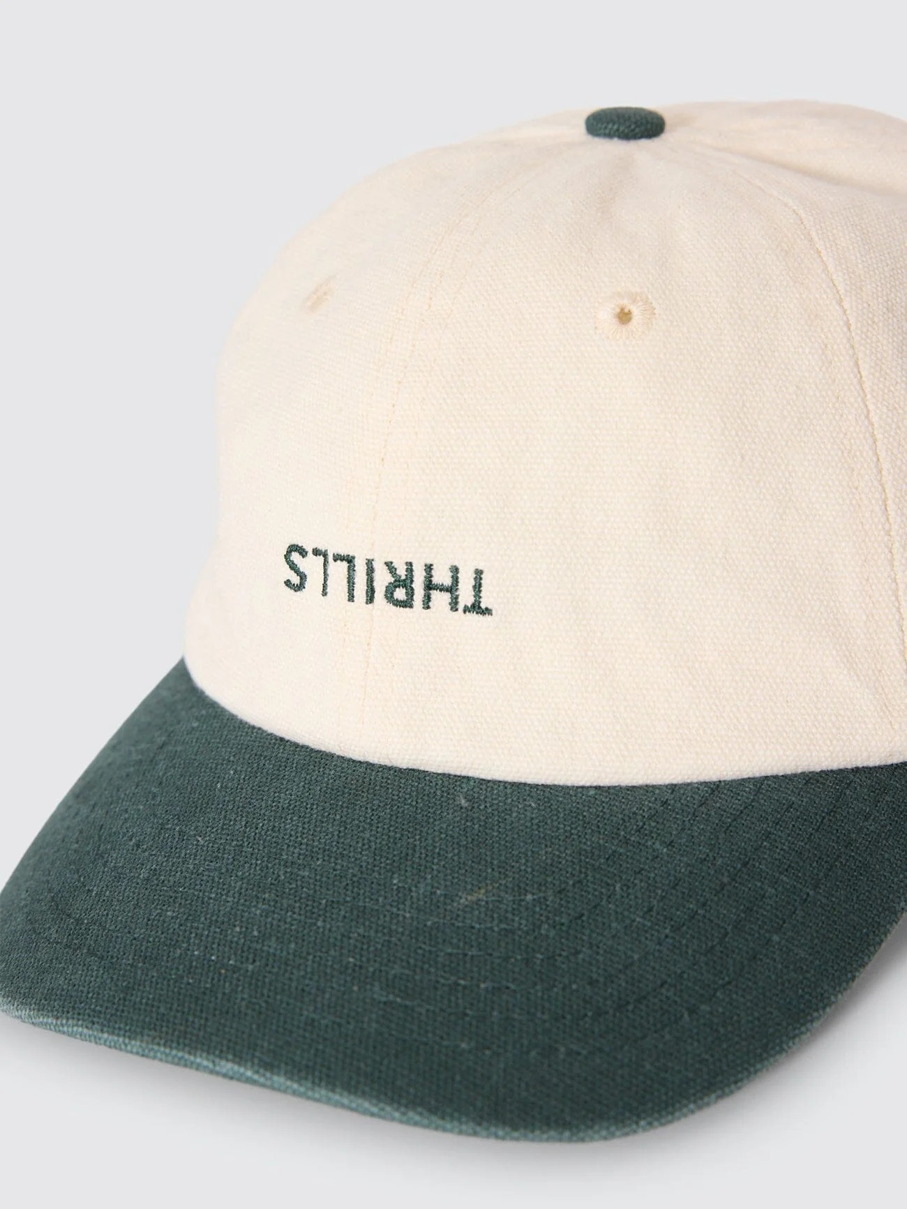 Minimal Thrills 6 Panel Cap - Deep Forest - Tofu - Image 8