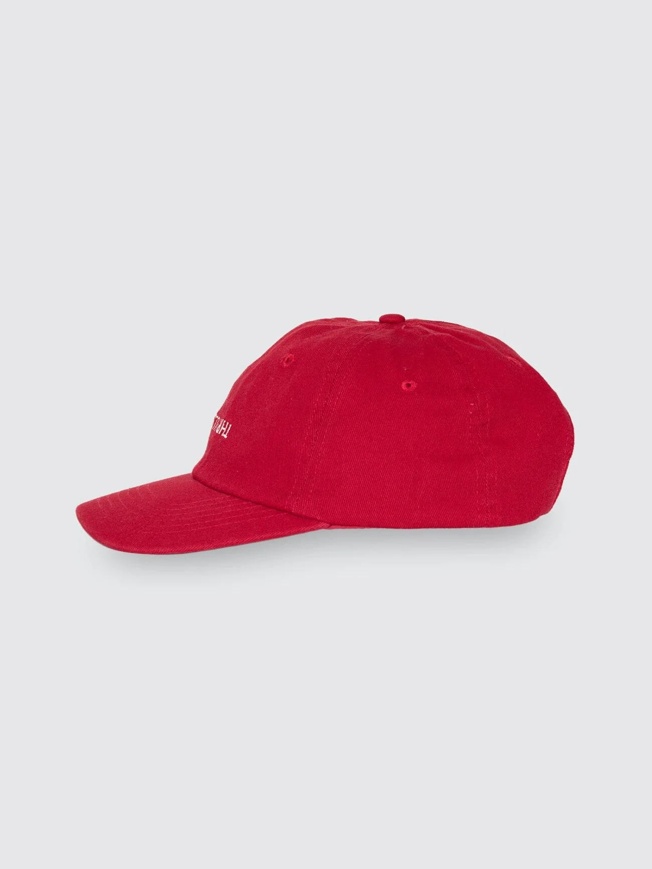 Minimal Thrills Dad Hat - True Red - Image 2