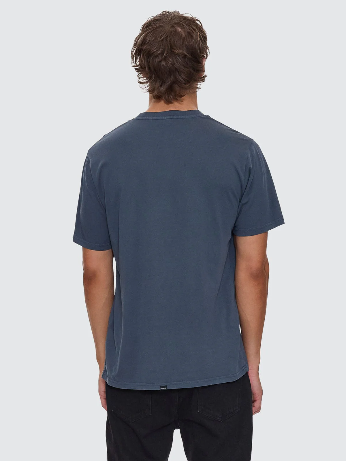 Minimal Thrills Merch Fit Tee - Dark Slate - Image 4