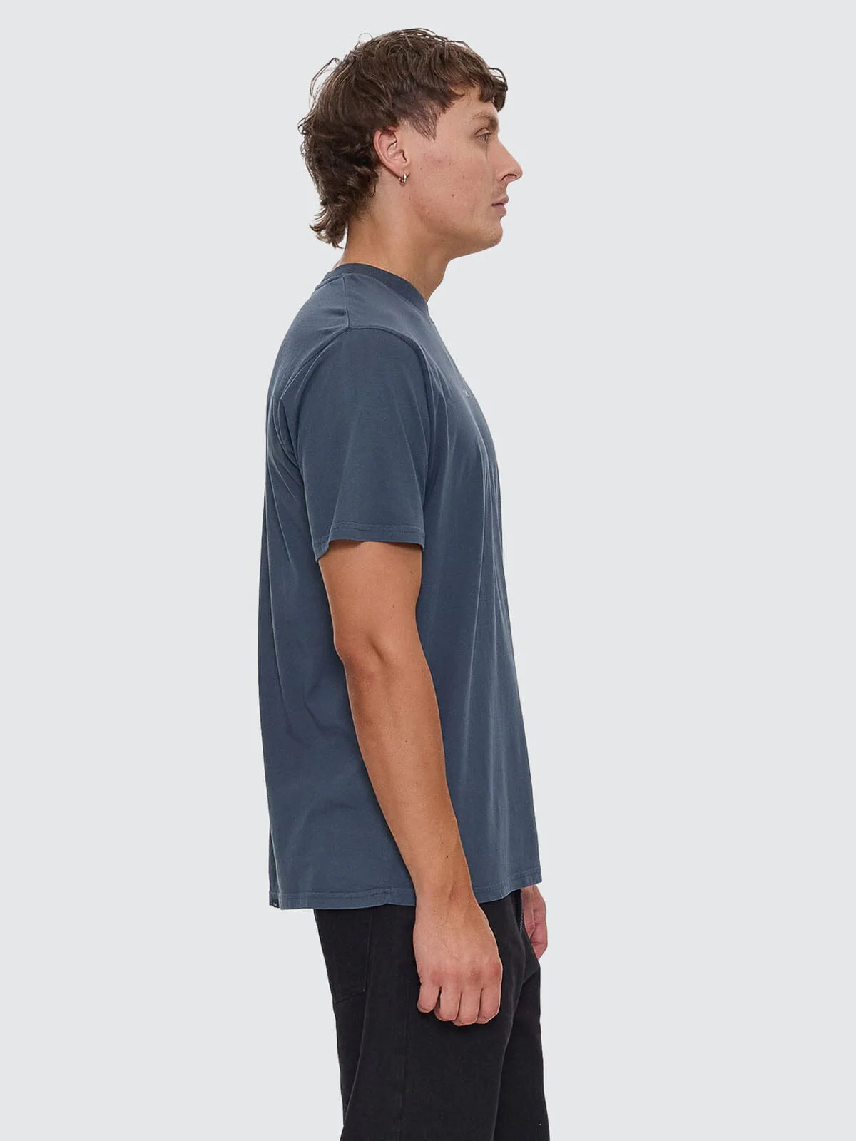 Minimal Thrills Merch Fit Tee - Dark Slate - Image 5