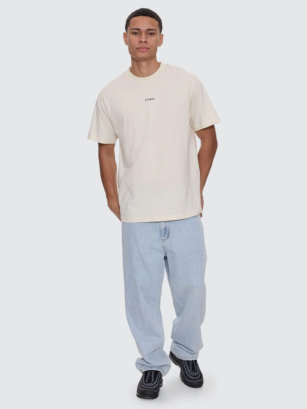 Minimal Thrills Merch Fit Tee - Heritage White - Image 3