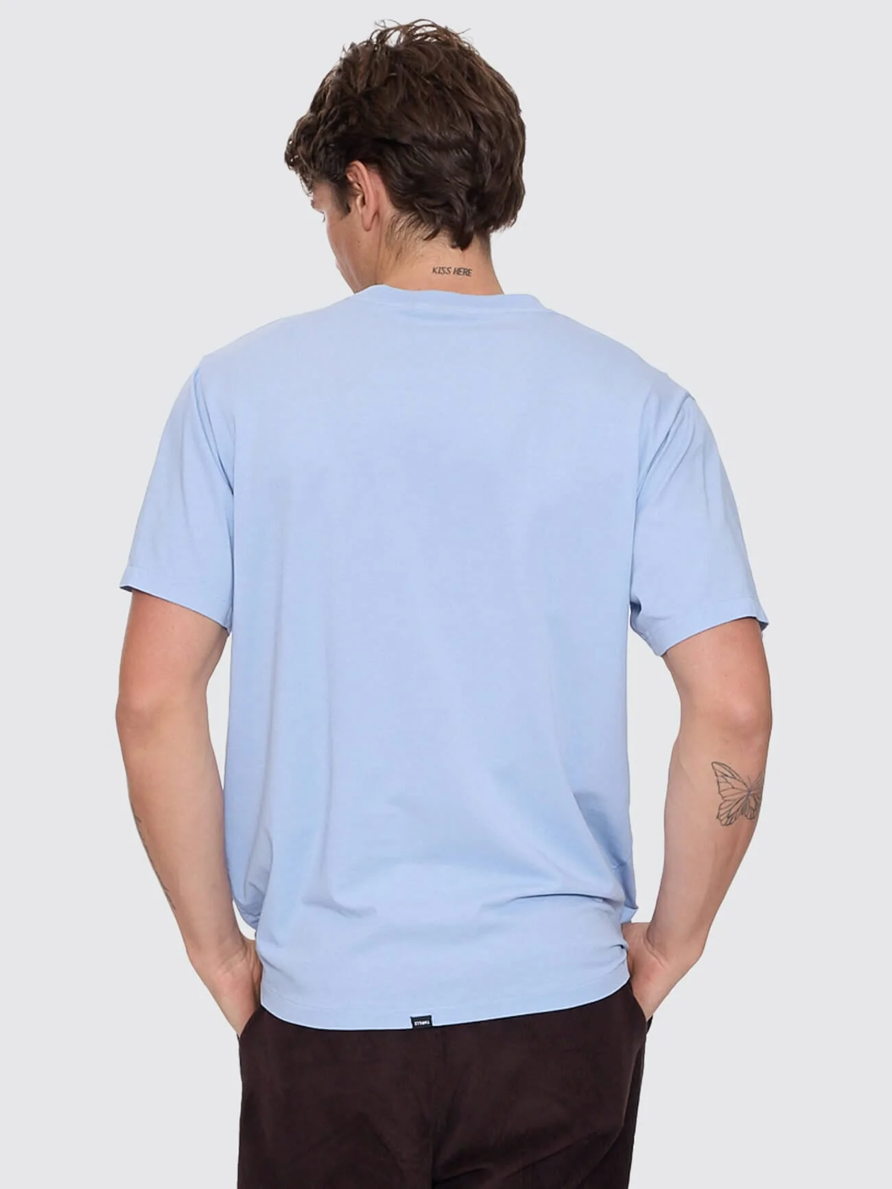 Minimal Thrills Merch Fit Tee - Placid Blue - Image 5