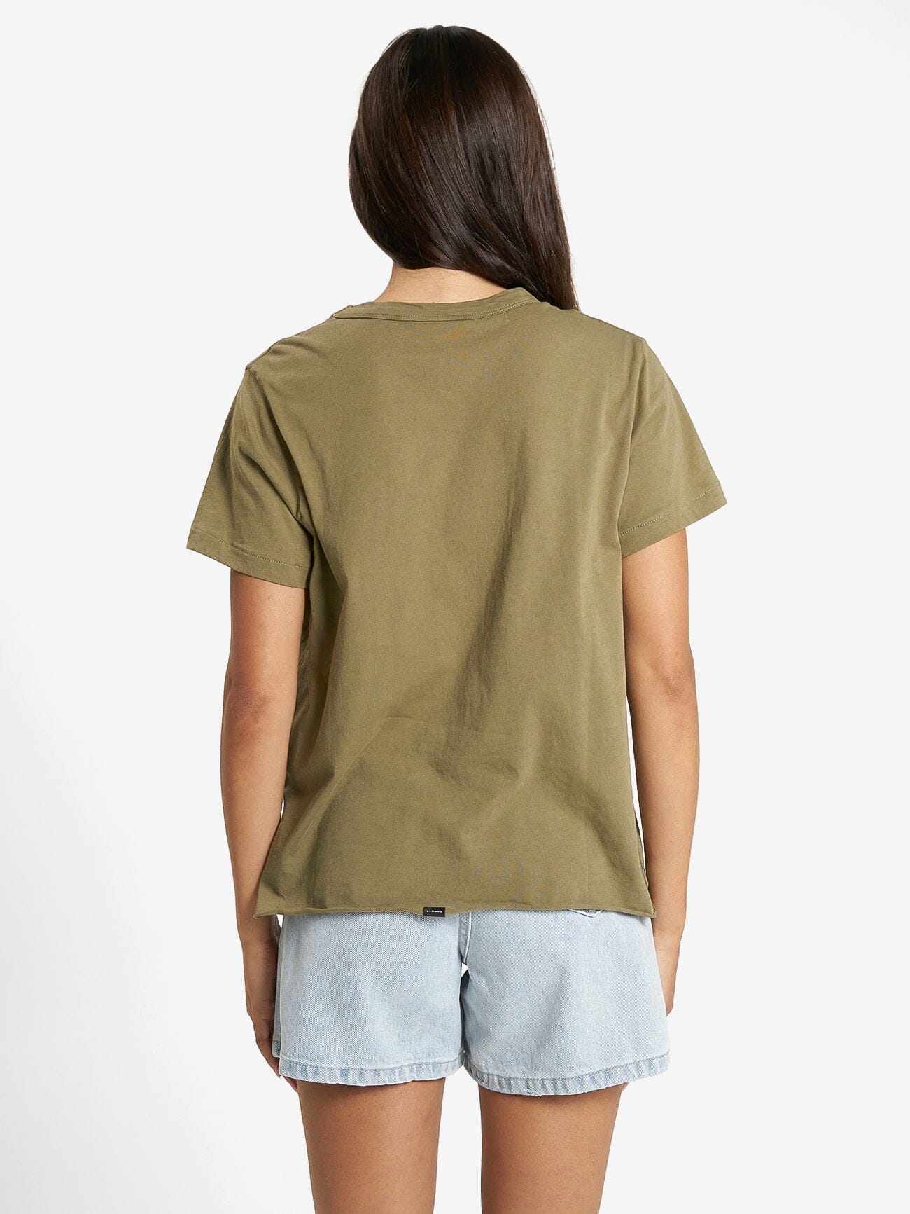 Minimal Thrills Relaxed Tee - Aloe - Image 2