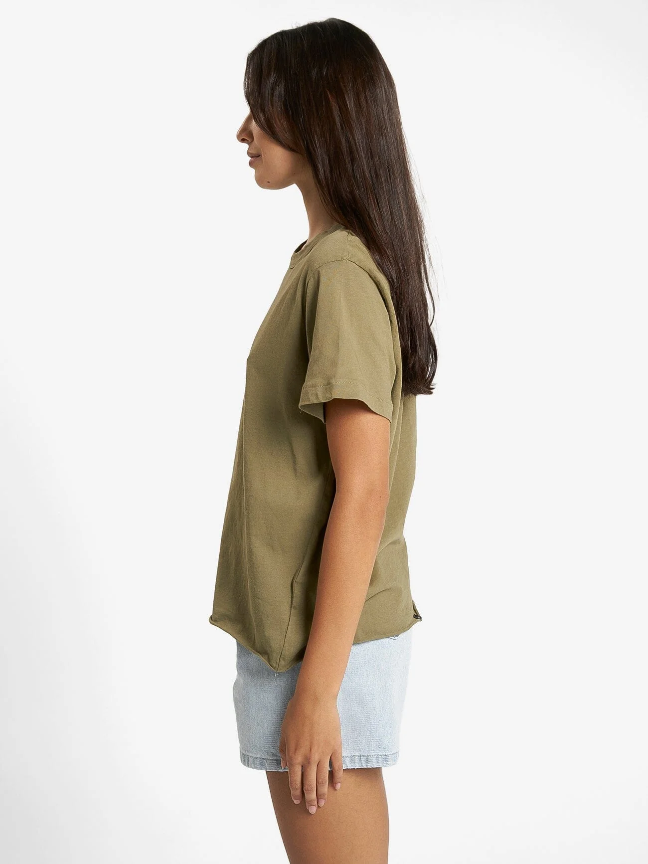 Minimal Thrills Relaxed Tee - Aloe - Image 3