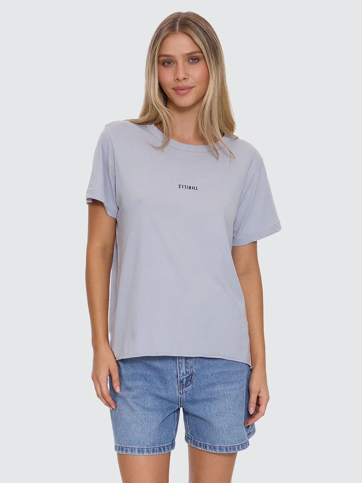 Minimal Thrills Relaxed Tee - Iceberg