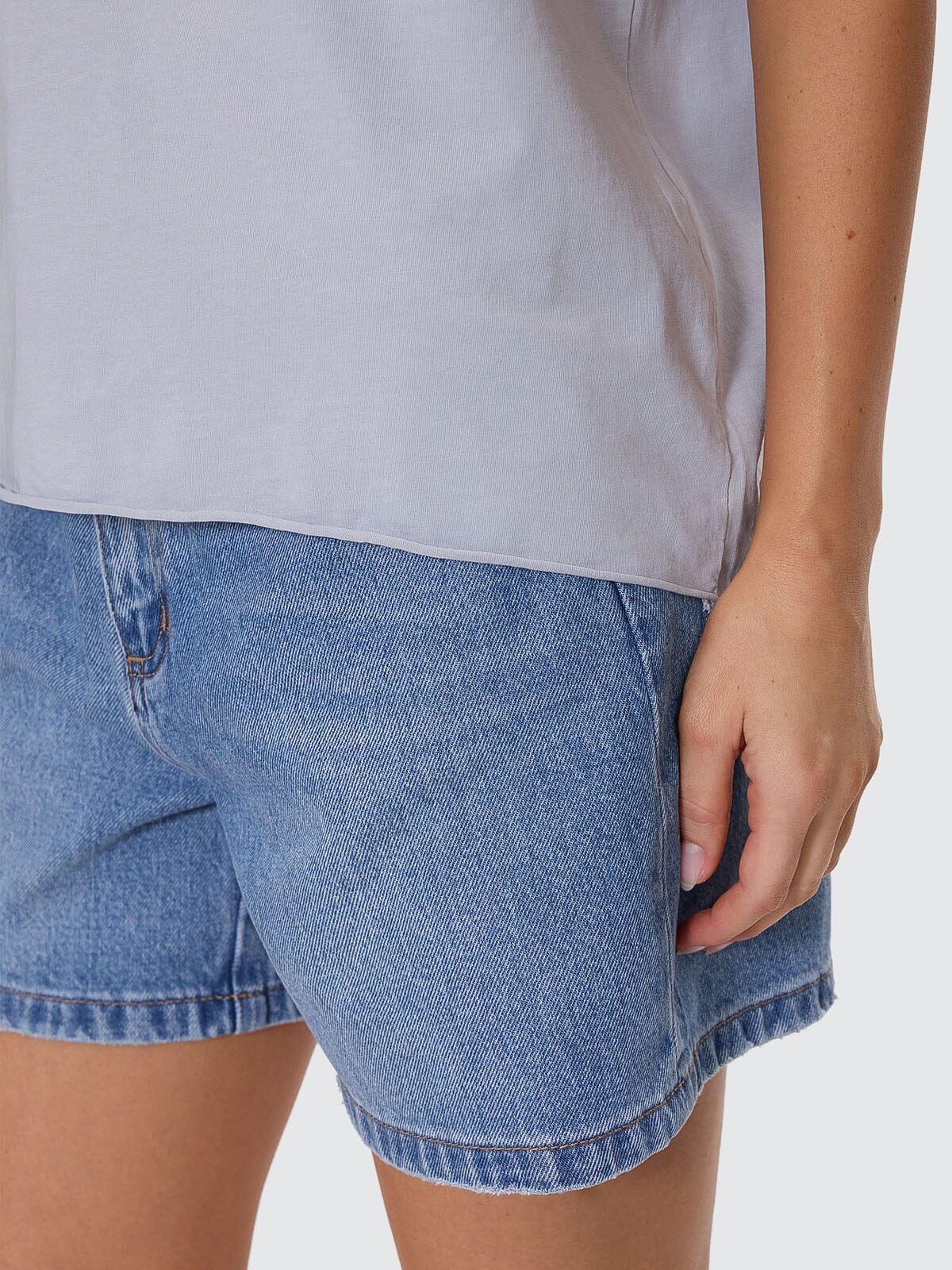 Minimal Thrills Relaxed Tee - Iceberg - Image 7