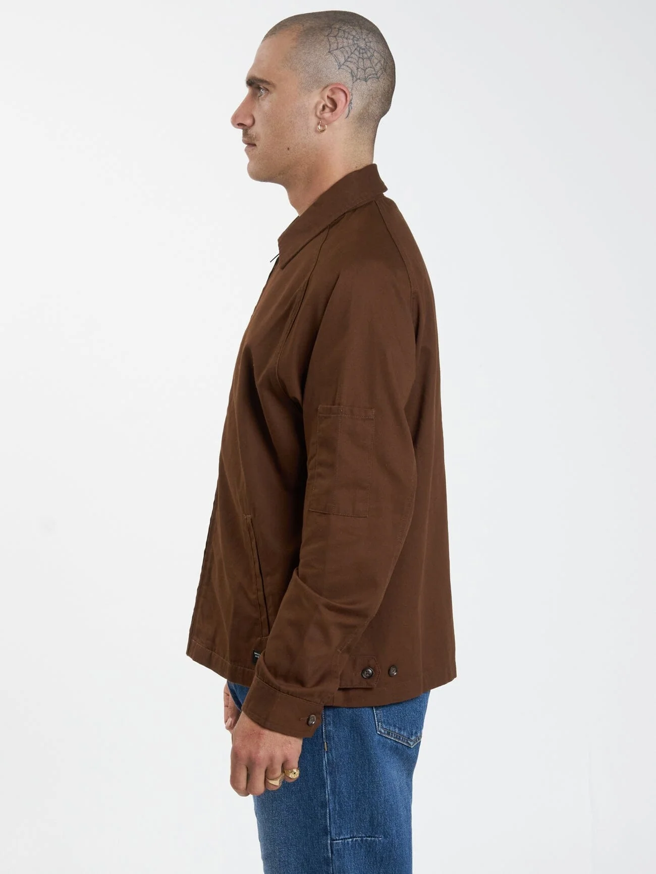 Minimal Thrills Work Jacket - Chestnut - Image 3