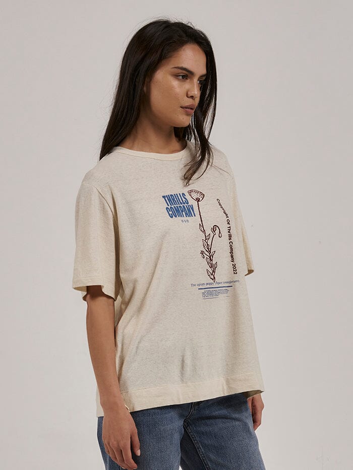 Natural Effects Hemp Box Tee - Unbleached - Image 4