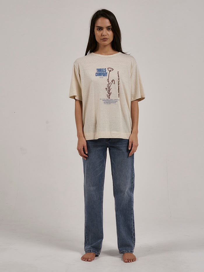 Natural Effects Hemp Box Tee - Unbleached - Image 5