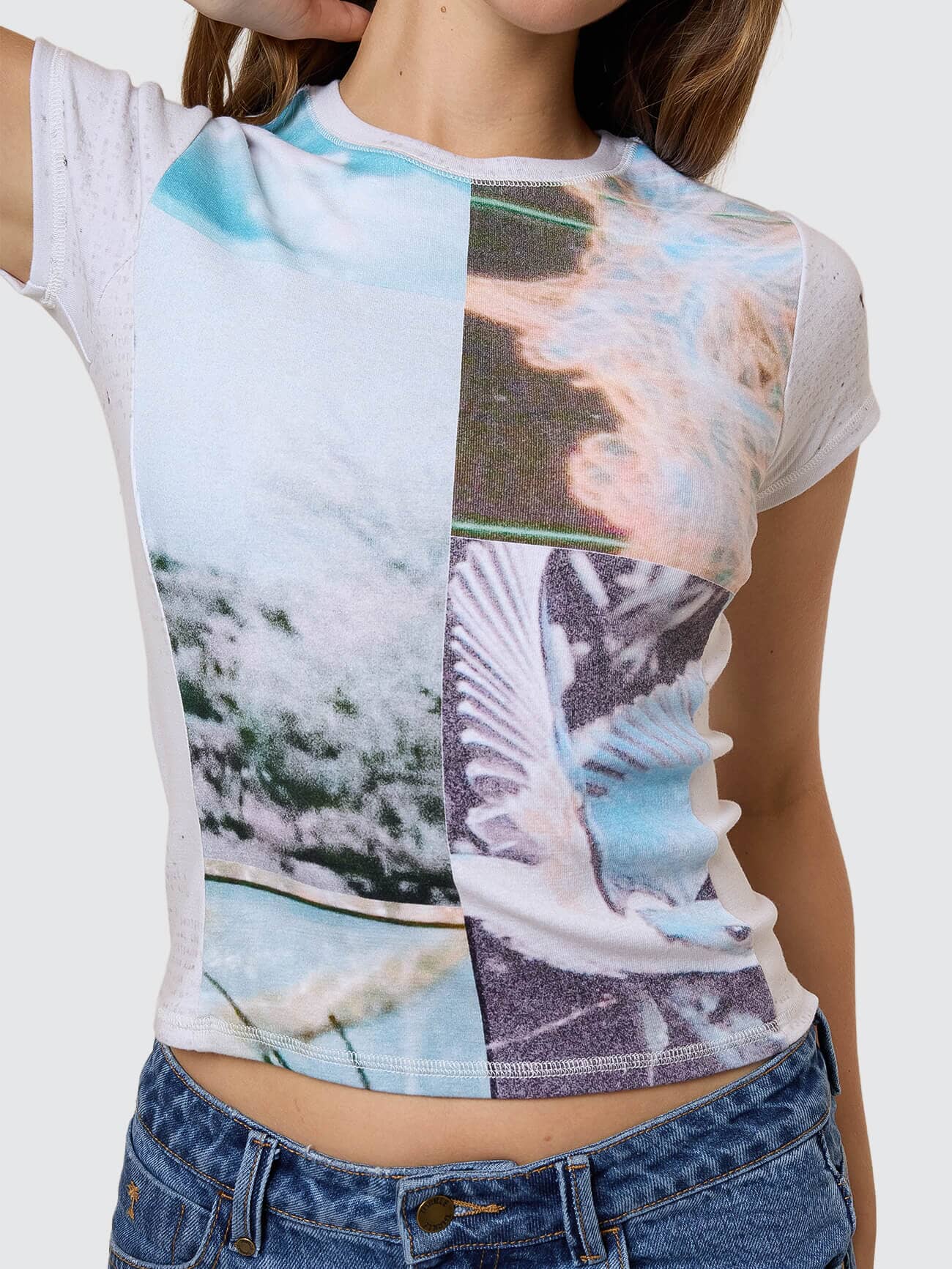 Natural Progression Club Tee - Cloud - Image 2