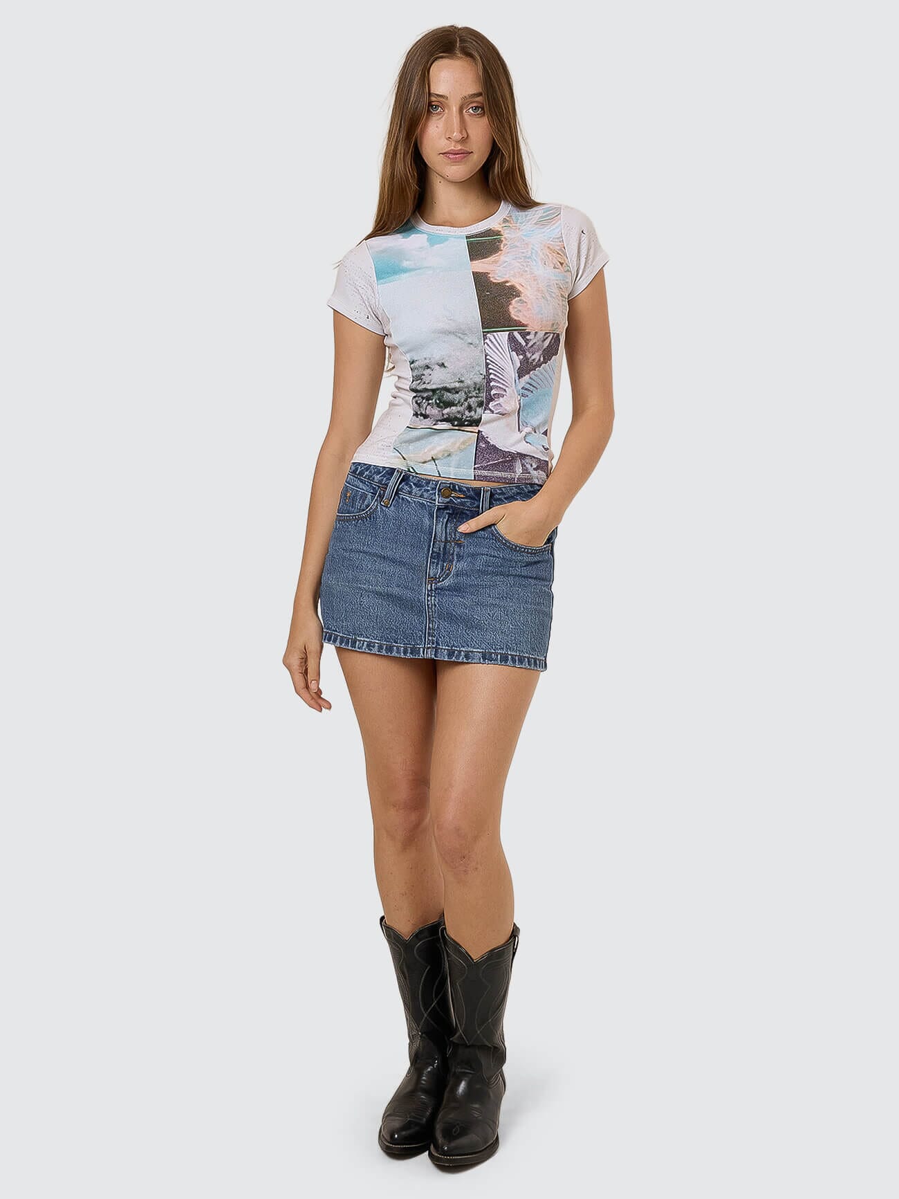 Natural Progression Club Tee - Cloud - Image 3