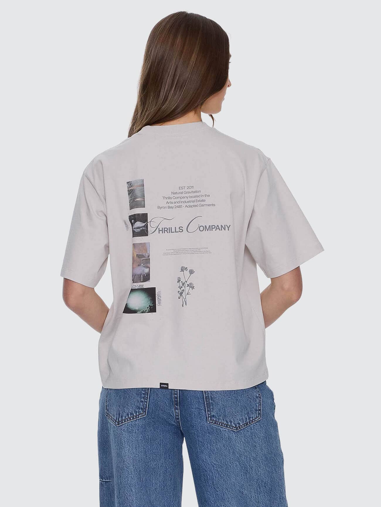 Natural Progression Square Tee - Cloud - Image 5